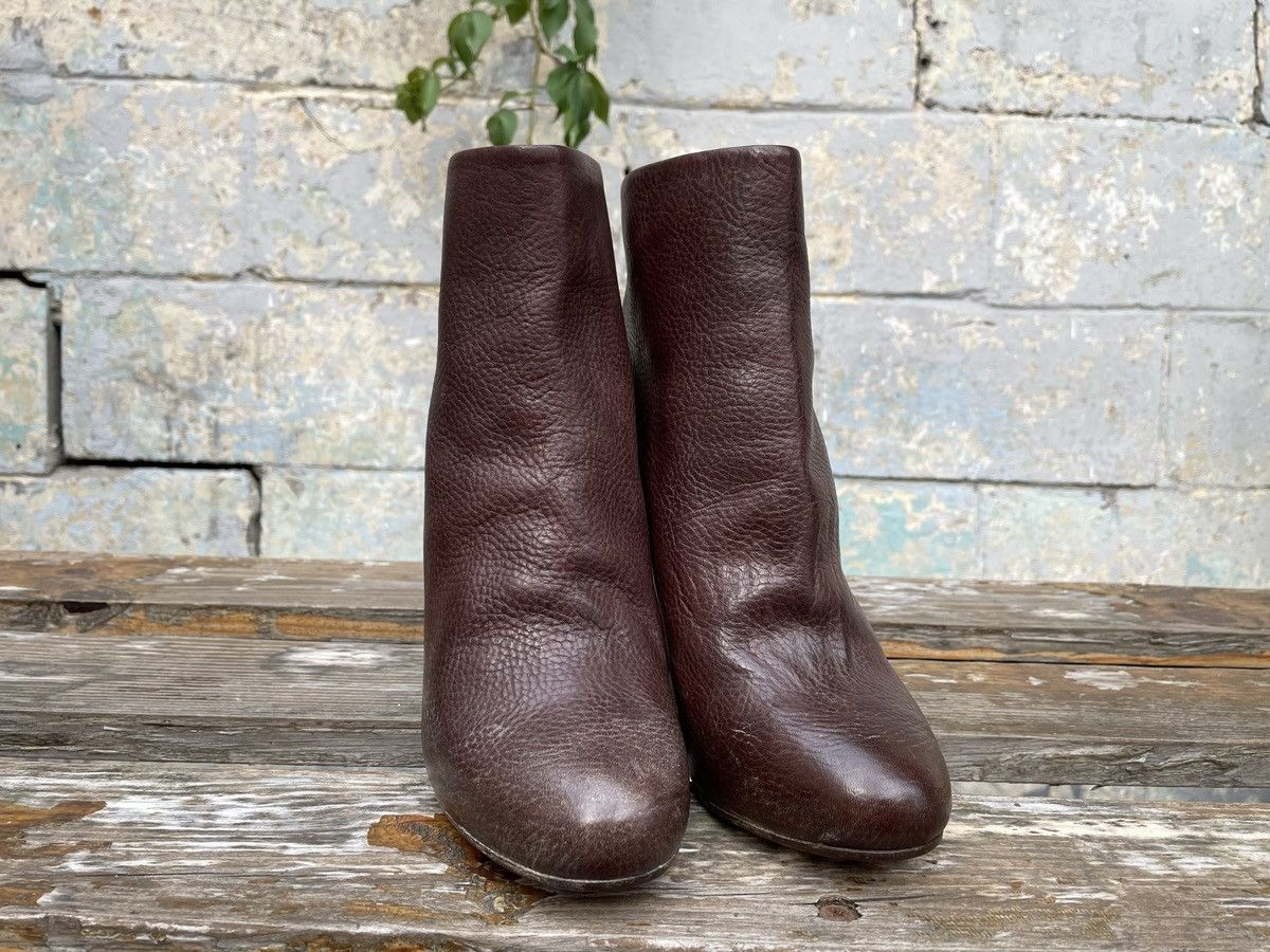 Maison Margiela Maison Martin Margiela 22 Brown Leather Boots Size US 8 / IT 38 - 3 Thumbnail