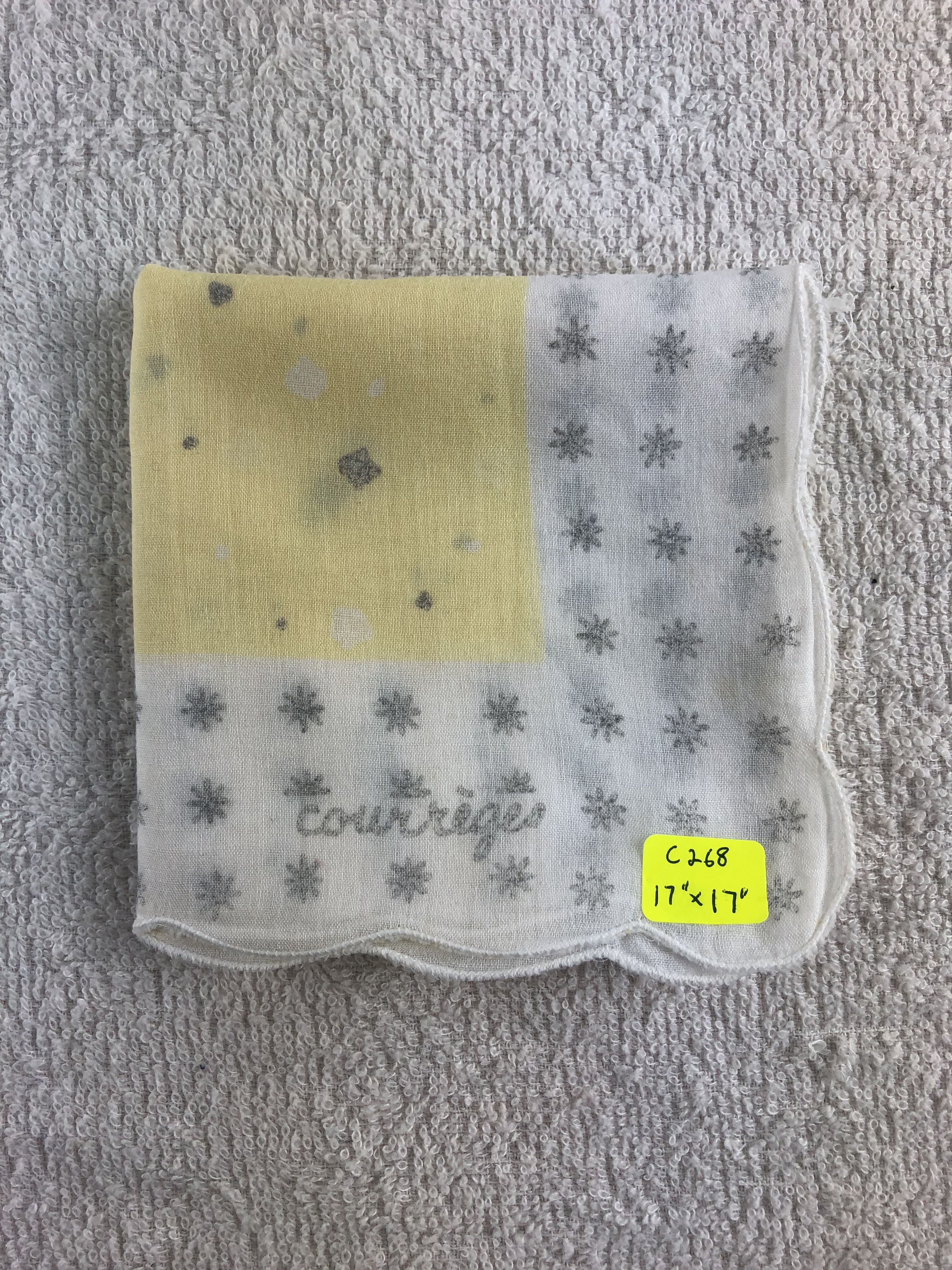 Courreges Courreges Handkerchief / Bandana / Neckerchief C268 Size ONE SIZE - 7 Thumbnail