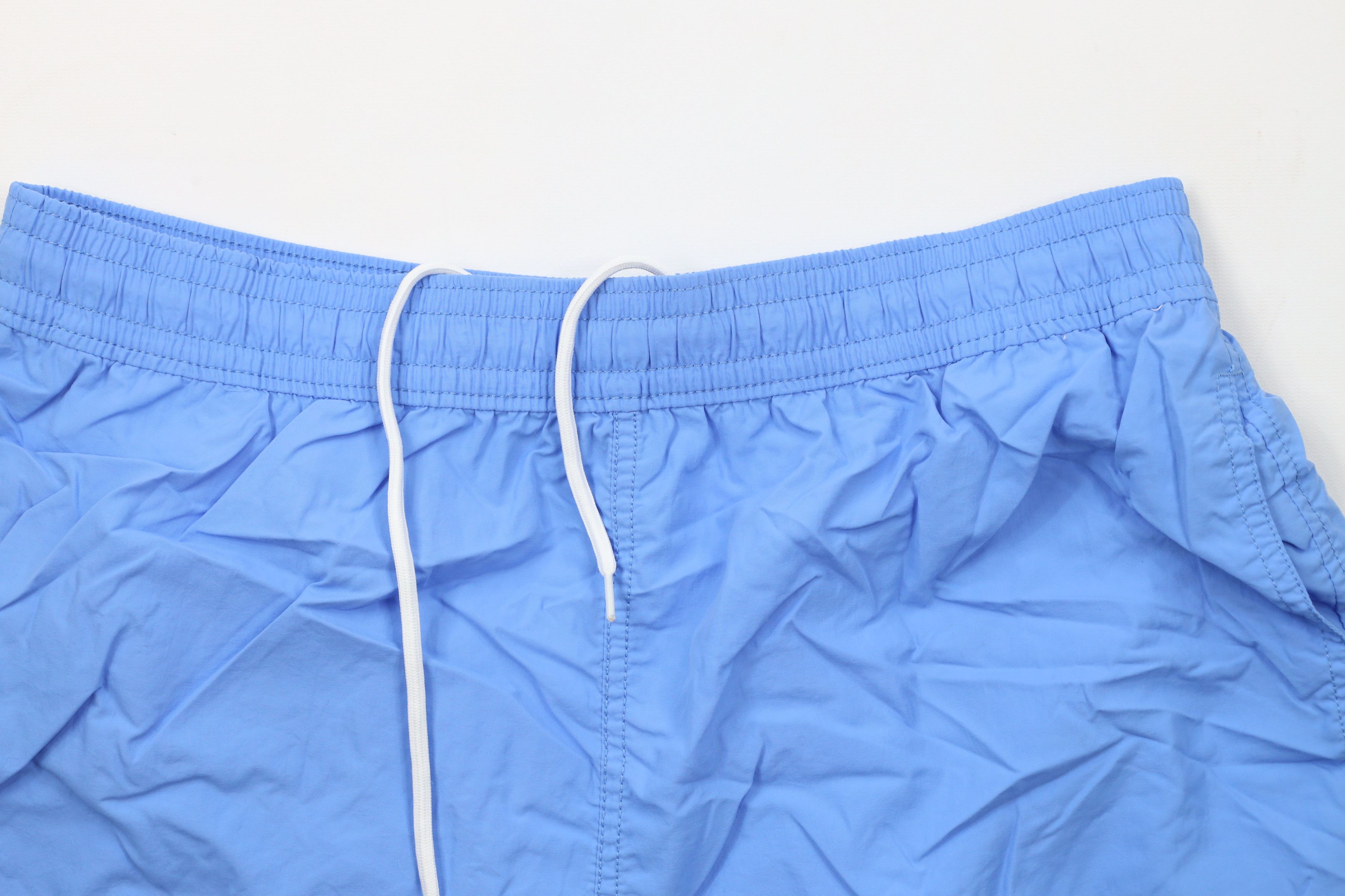 Ralph Lauren × Vintage Vintage 90s Ralph Lauren Above Knee Shorts Swim Trunks Blue Size US 36 / EU 52 - 2 Thumbnail