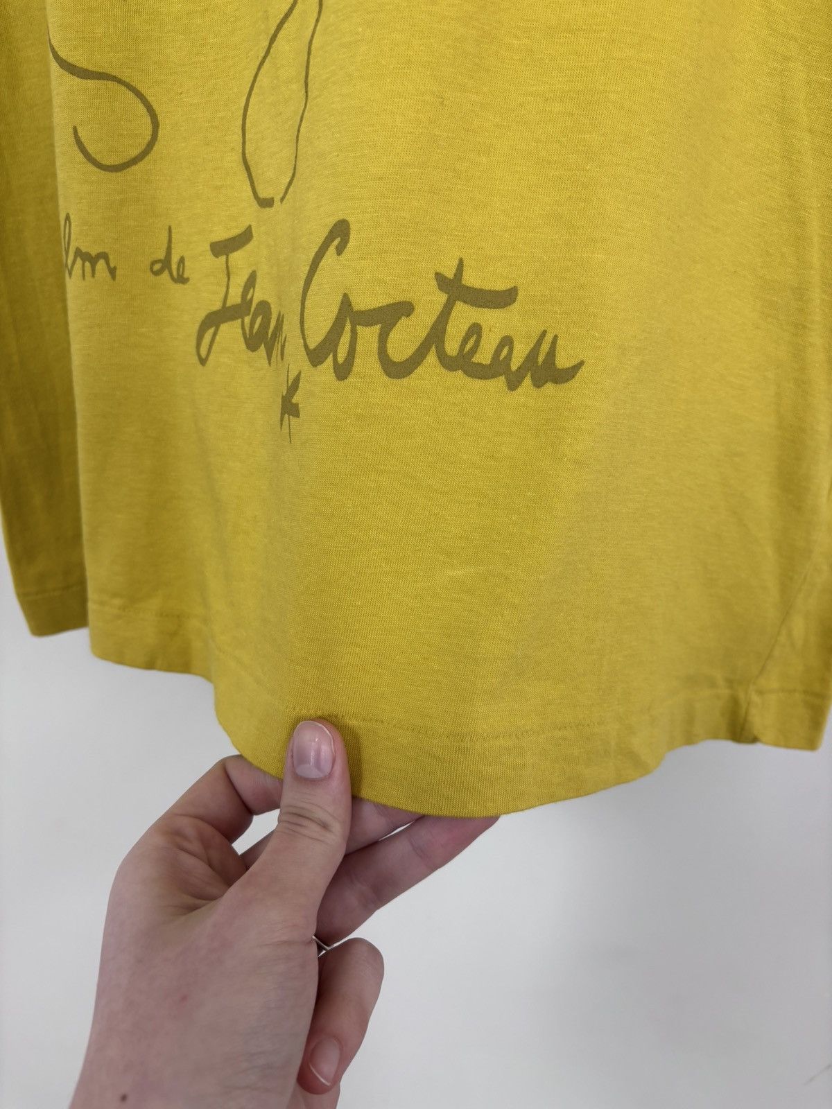 Trussardi Vintage Trussardi Testament Of Orpheus Logo Movie T-Shirt Size US M / EU 48-50 / 2 - 11 Thumbnail