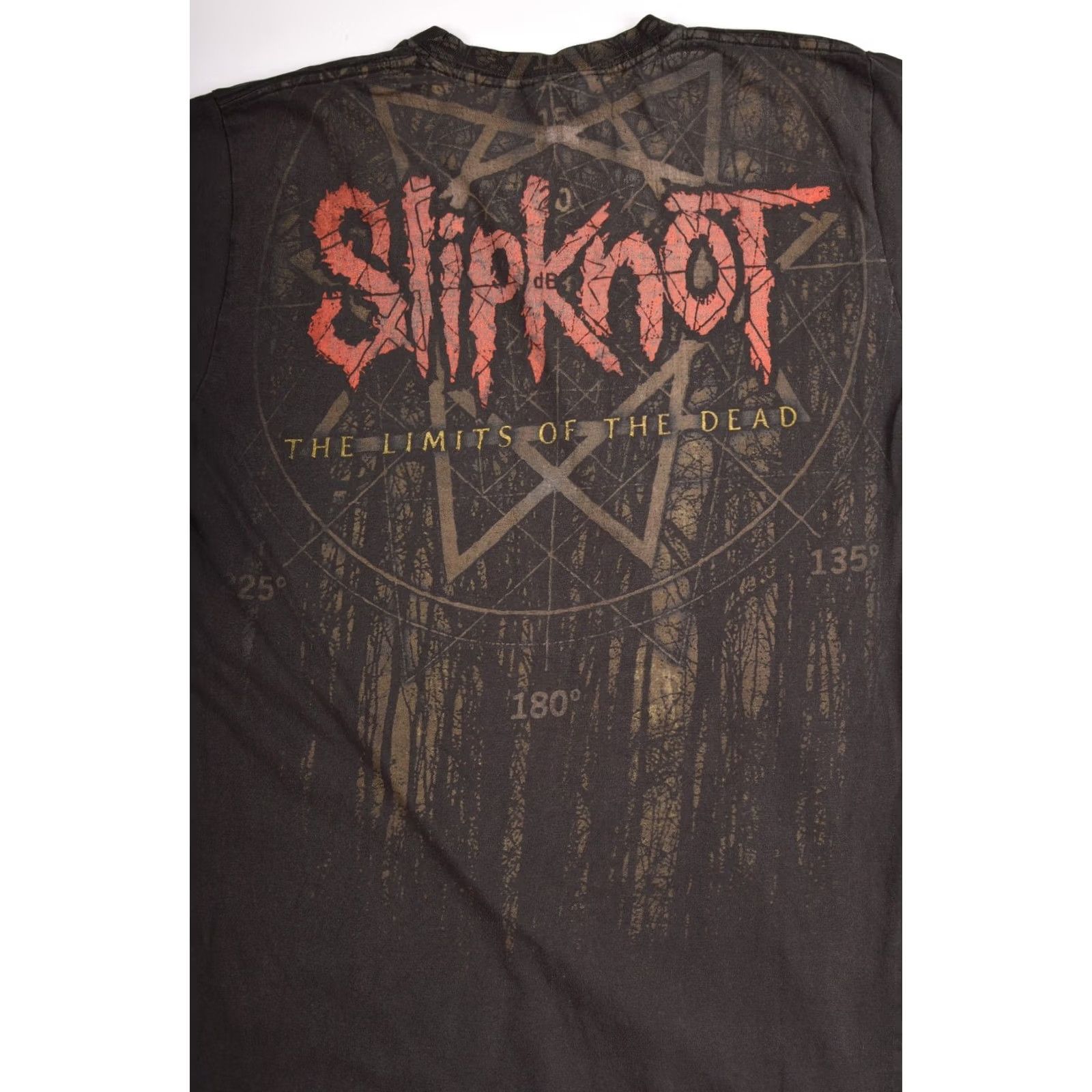 Vintage VINTAGE Slipknot The Limits of The Dead 2008 Distressed Rock T-Shirt M Black Mens Size M Size US M / EU 48-50 / 2 - 7 Thumbnail