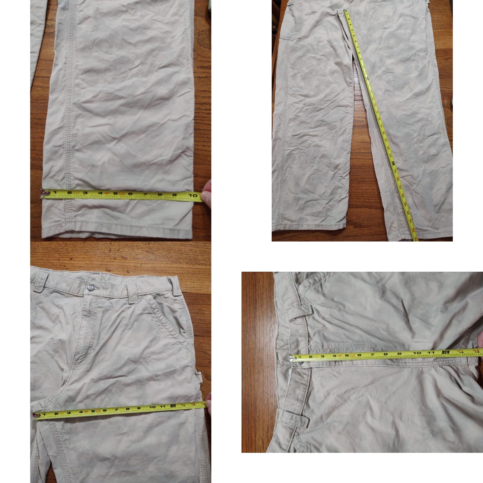 Carhartt VINTAGE Carhartt Pants Carpenter 5-Pocket Straight Leg Dungaree Brown Tie Dye Workwear Mens 38x34 Size US 38 / EU 54 - 8 Thumbnail