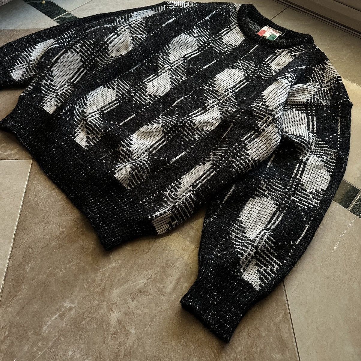 Affliction × Coogi × If Six Was Nine La Pieta Vintage Knit Size US M / EU 48-50 / 2 - 3 Thumbnail