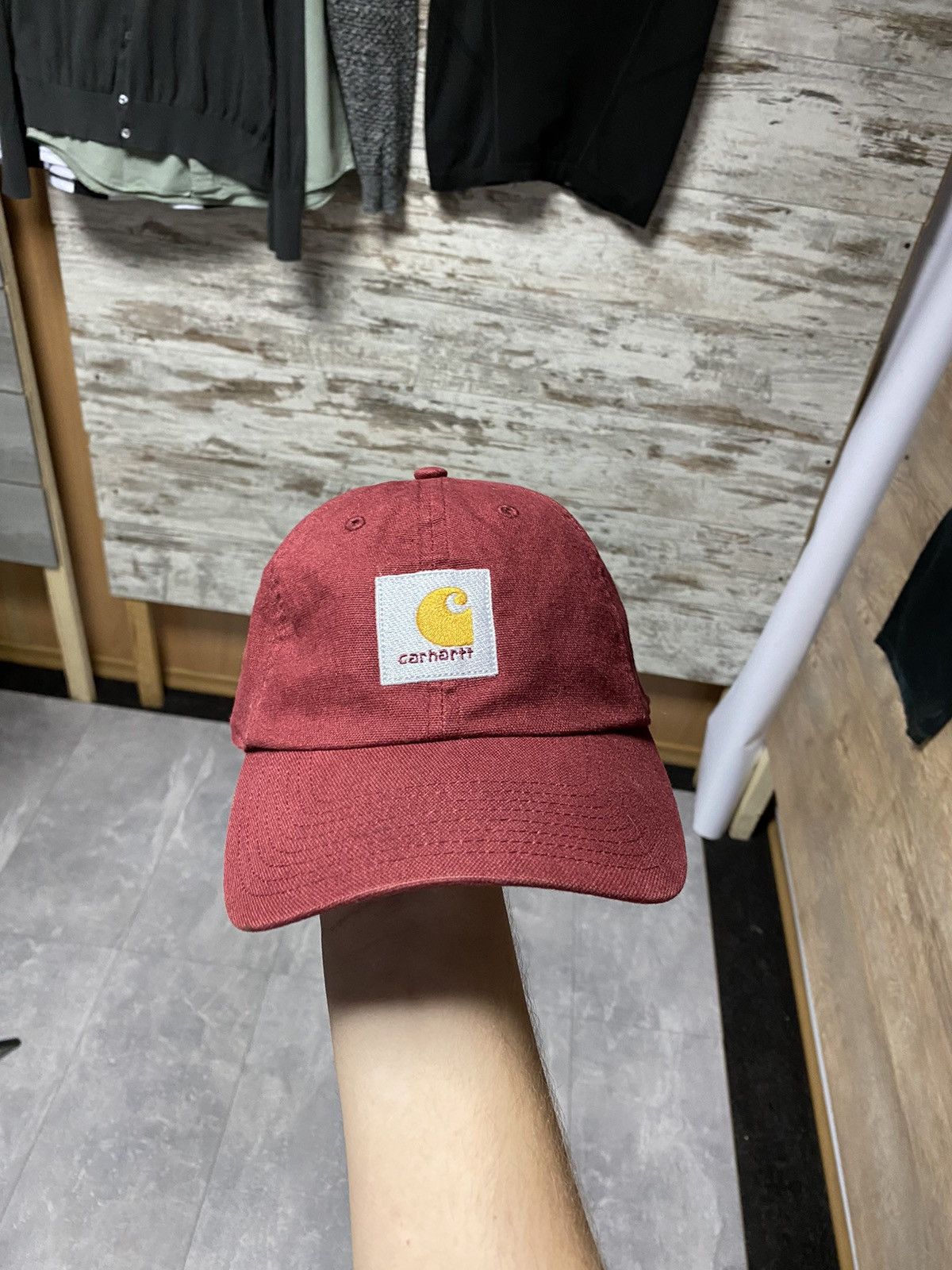 Carhartt Vintage Carhartt Fitted Cap No Closure One Size Hat Size ONE SIZE - 1 Thumbnail