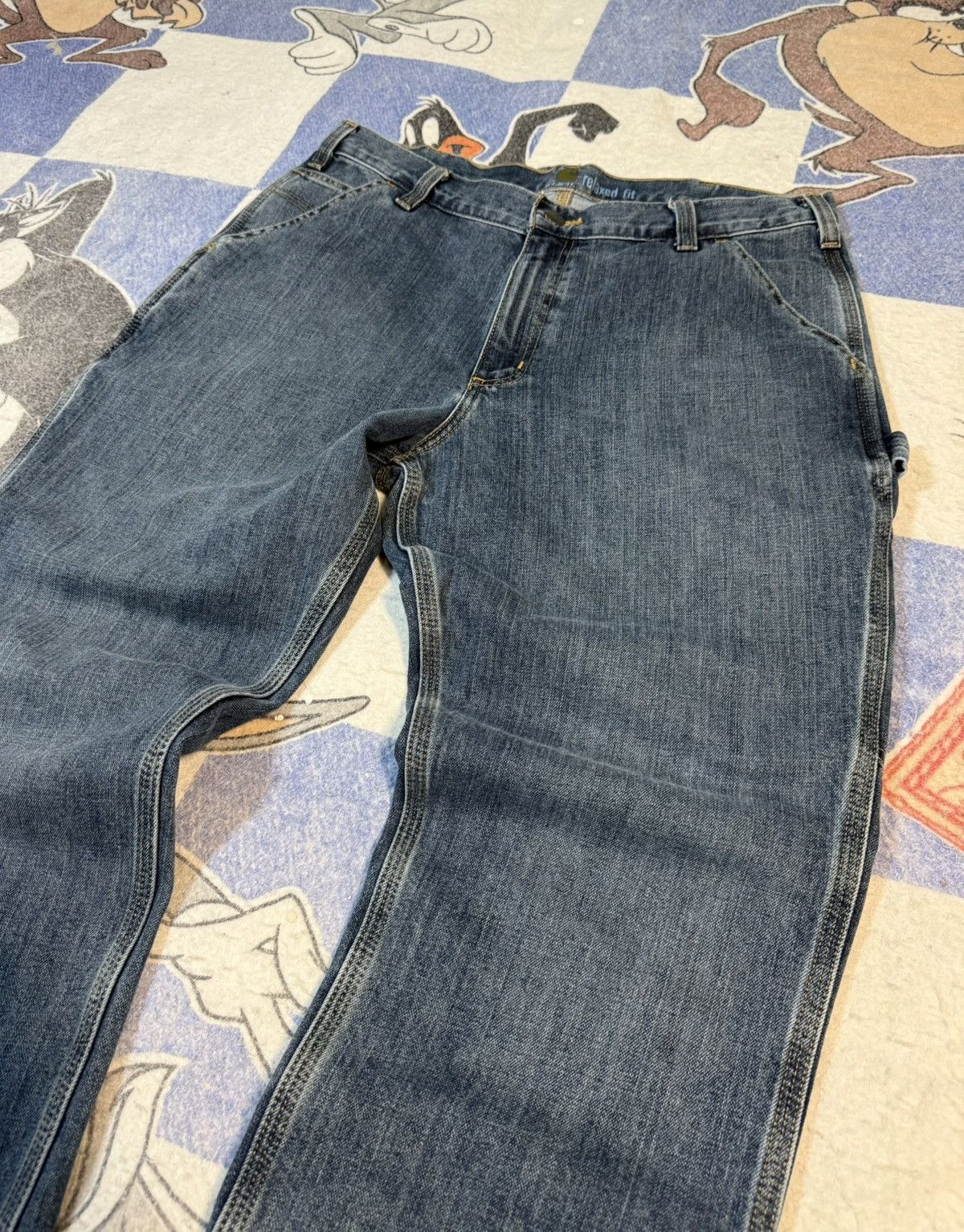 Carhartt Carhartt denim work pants Size US 36 / EU 52 - 4 Thumbnail