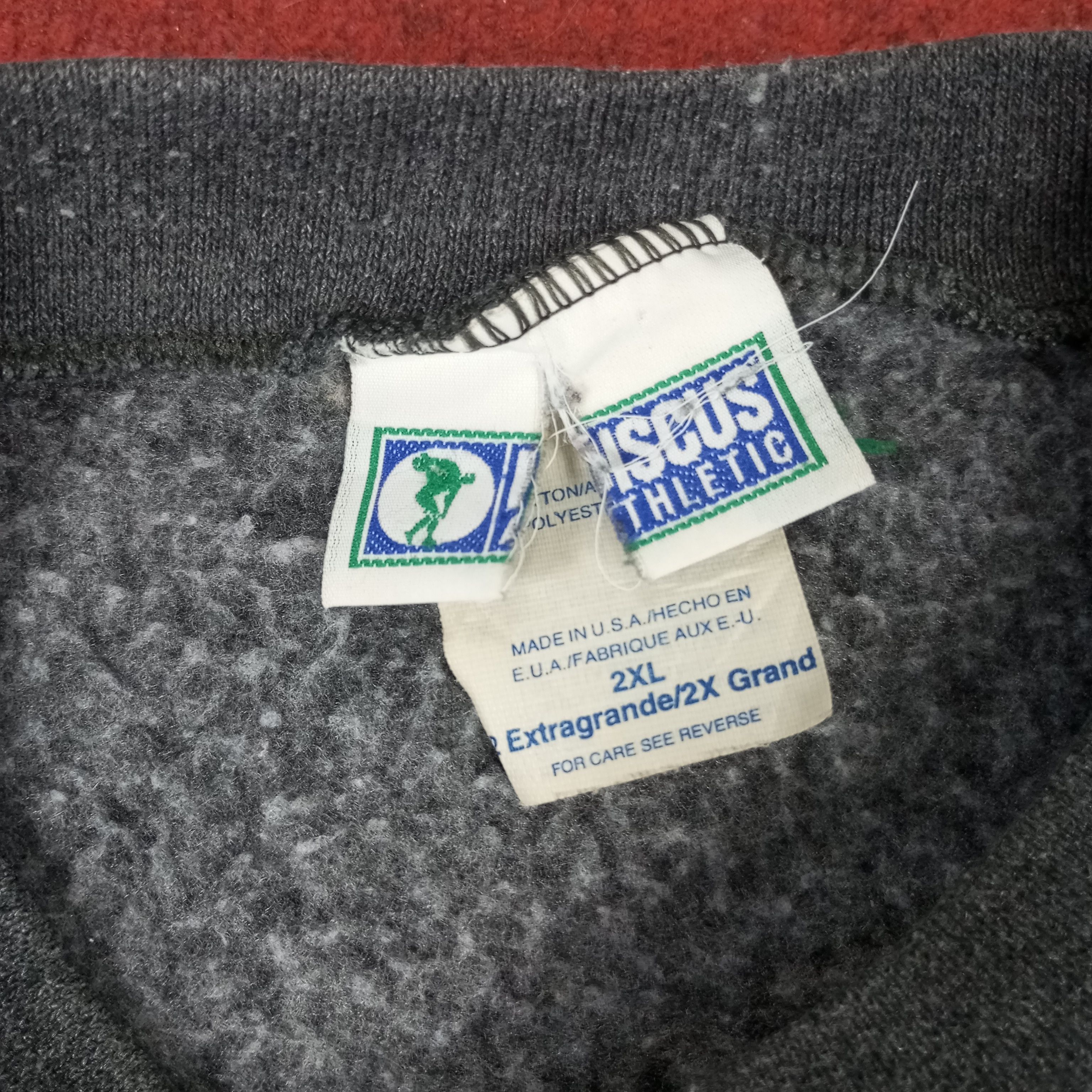 Vintage Discus Athletic Plain Design Vintage Sweatshirt Size US XXL / EU 58 / 5 - 10 Thumbnail