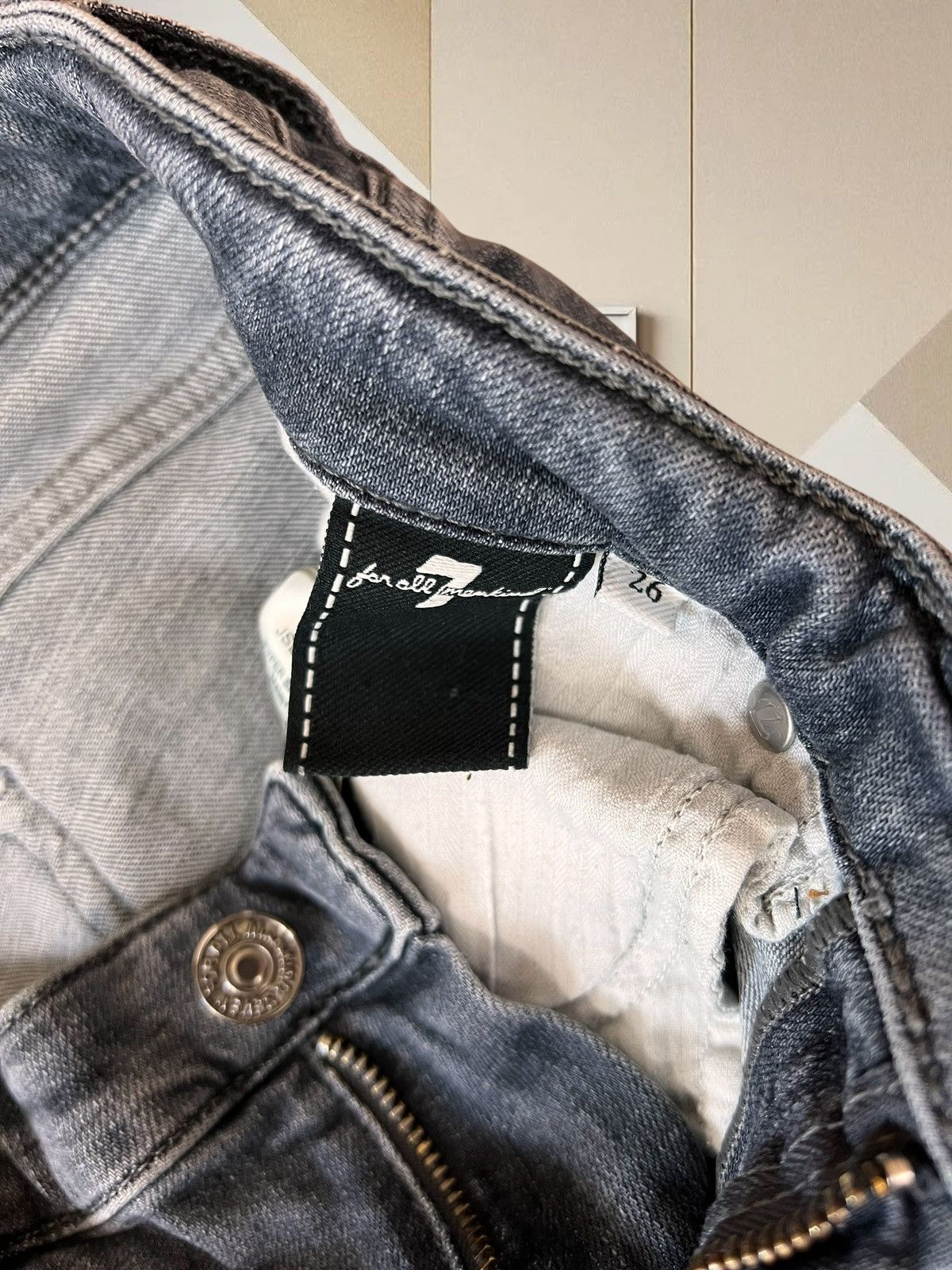 7 For All Mankind 7 for All Mankind Pyper Slim jeans size 26 Size 26" / US 2 / IT 38 - 6 Thumbnail