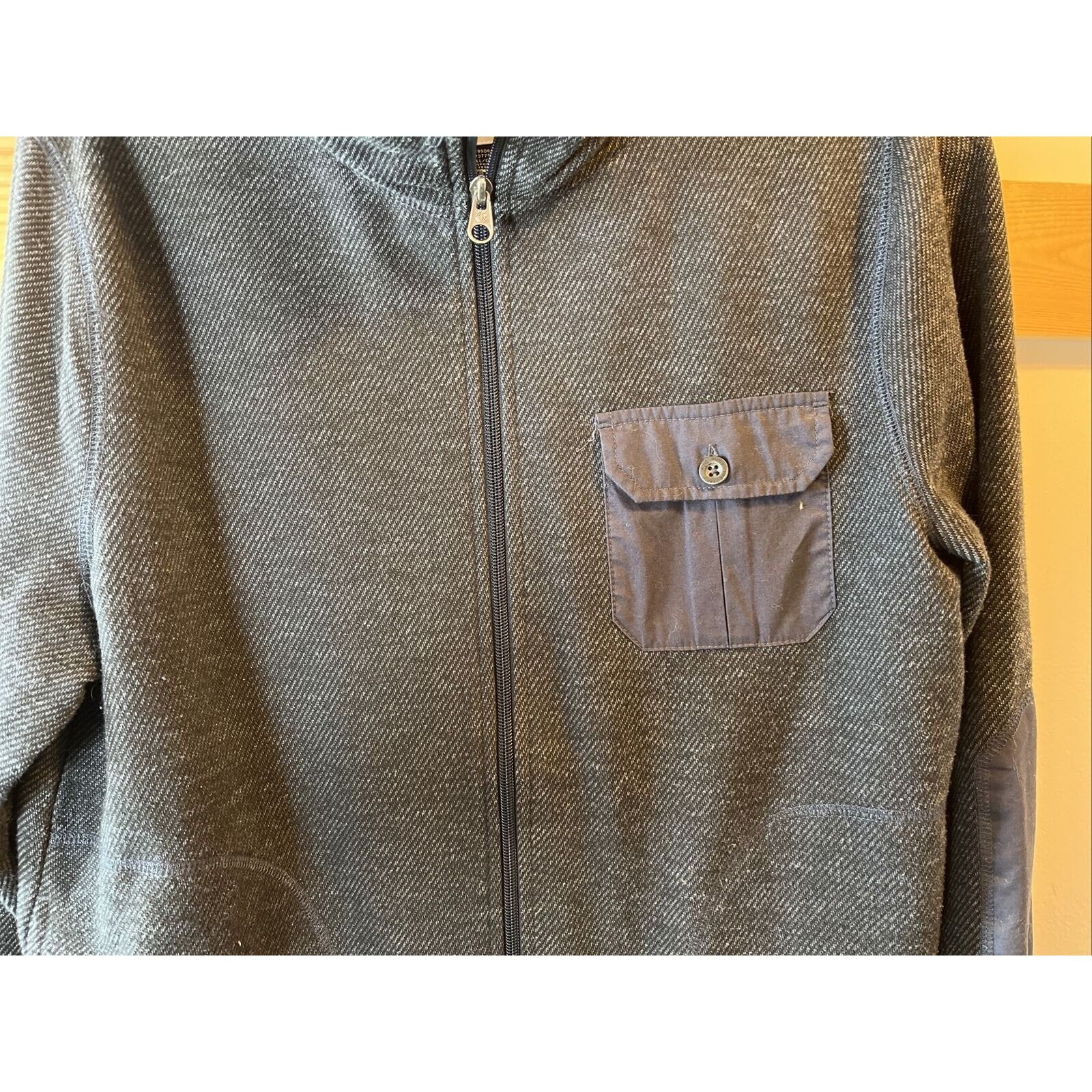 Element Element Men’s M Dark Gray Zip Hooded Cotton polyester jacket Size US M / EU 48-50 / 2 - 20 Thumbnail