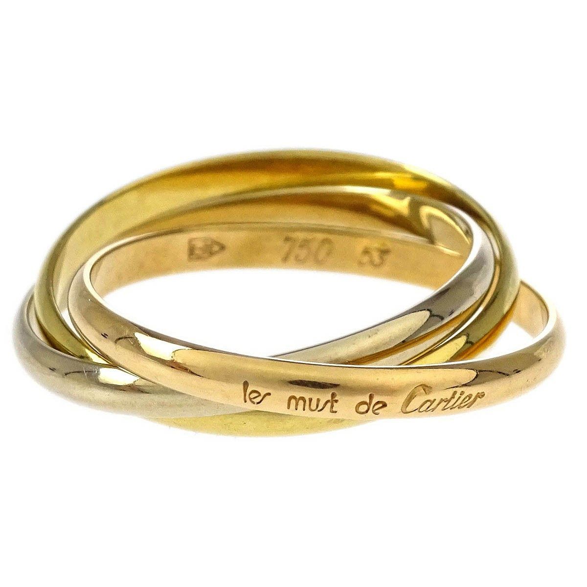Cartier Cartier Trinity Ring 18K Tricolor Gold Size ONE SIZE - 1 Thumbnail