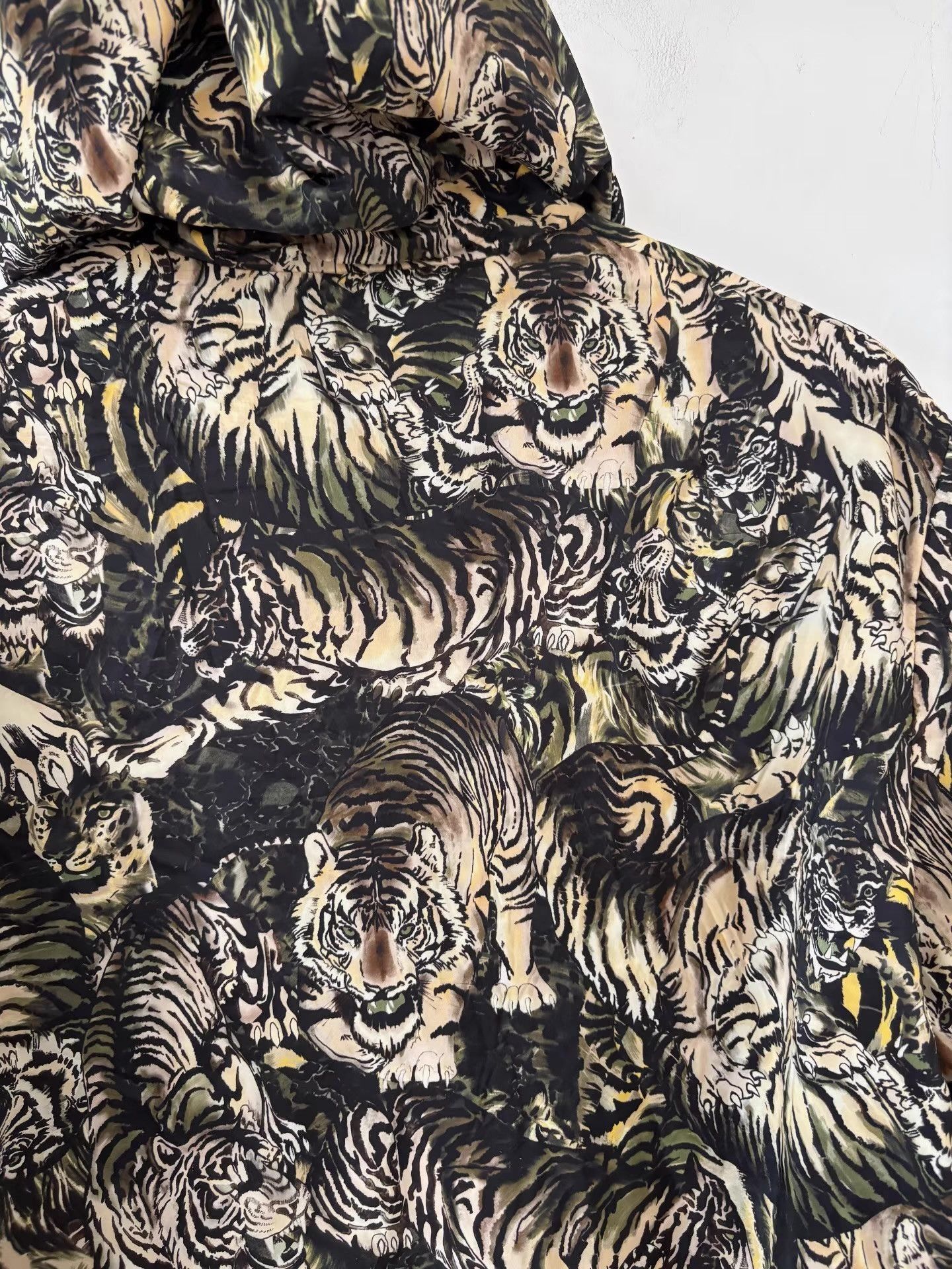 Roberto Cavalli Multi Print Hooded Light Jacket Size US M / EU 48-50 / 2 - 5 Thumbnail