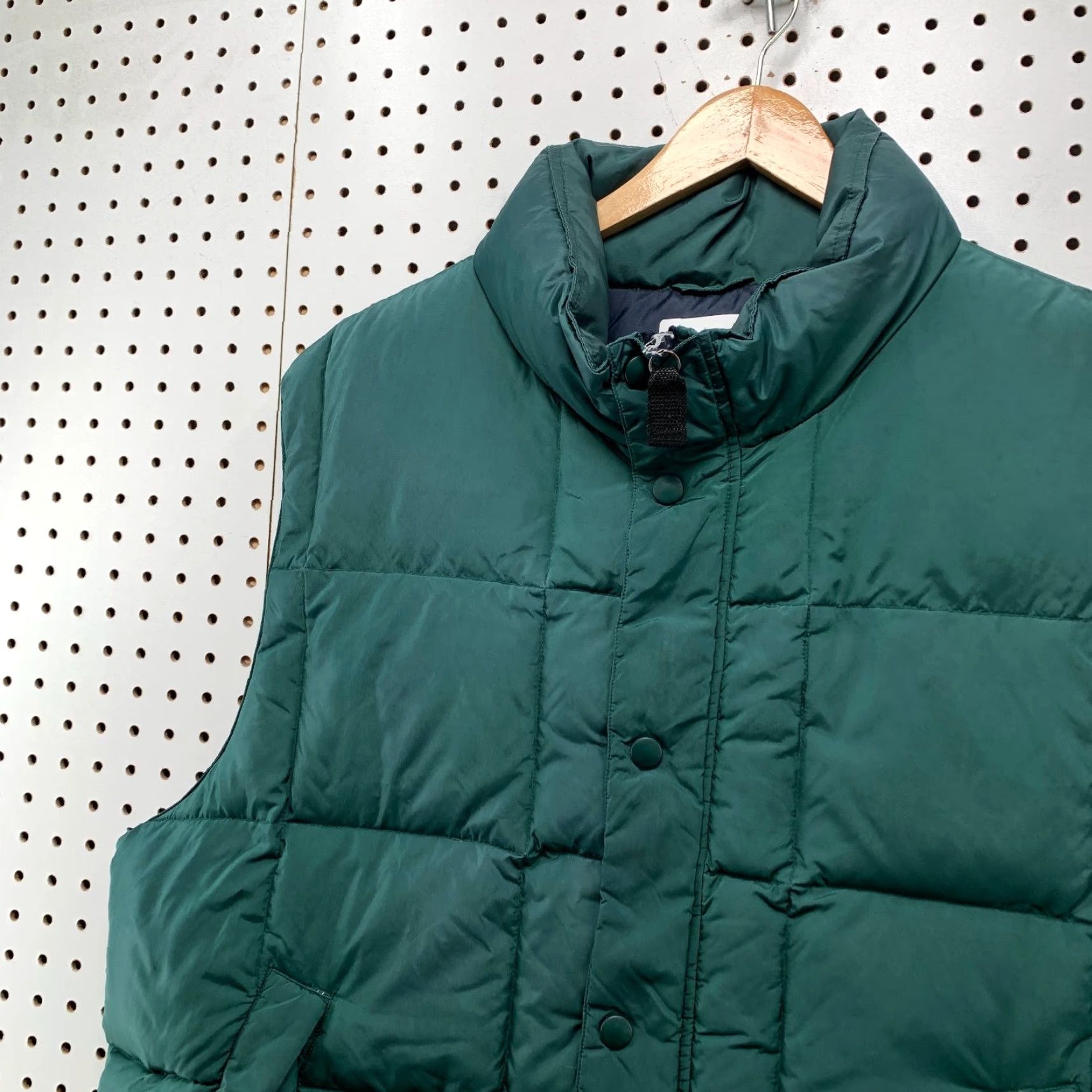 Vintage VINTAGE Outdoor exchange Vest Puffer Down Green XLT Tall Men Nylon Softshell Shell Outdoor Size US XL / EU 56 / 4 - 6 Thumbnail