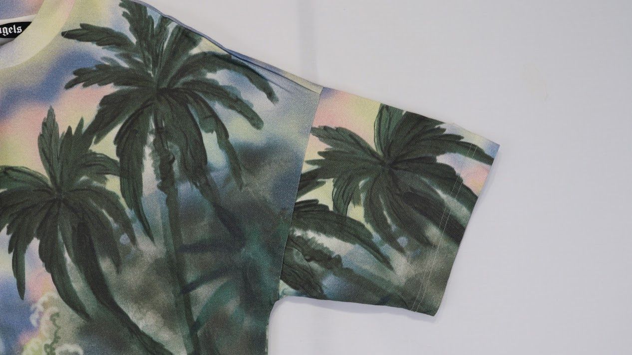 Palm Angels o1rshd1 Paradise Loose Tee in Multicolor Size US XS / EU 42 / 0 - 4 Thumbnail