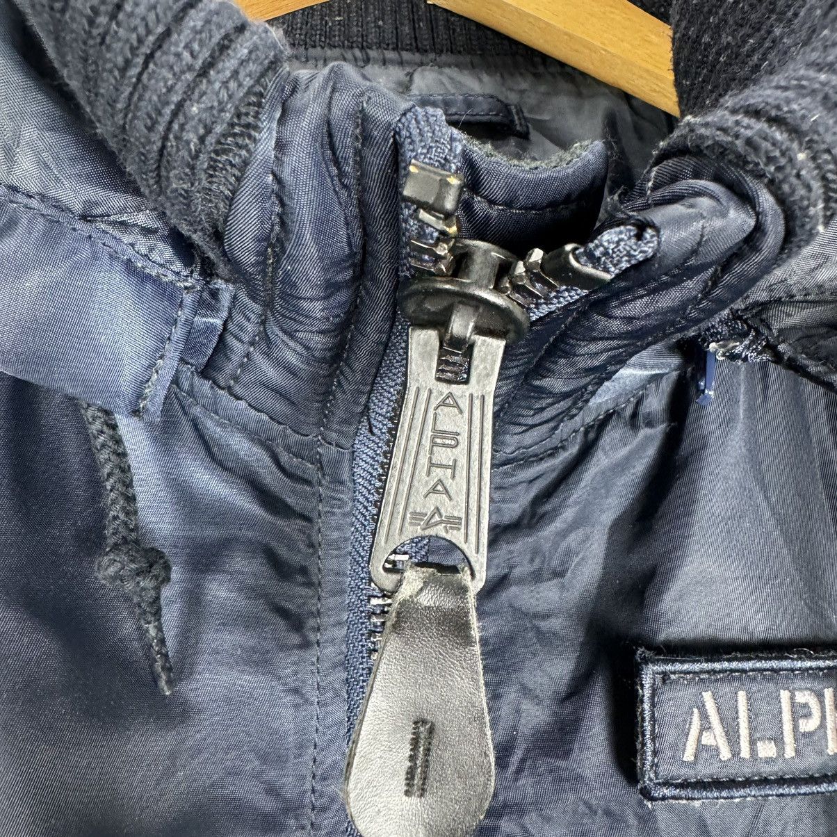 Alpha Industries ☀️ALPHA INDUSTRIES HOODIE BOMBER JACKET Size US L / EU 52-54 / 3 - 5 Thumbnail