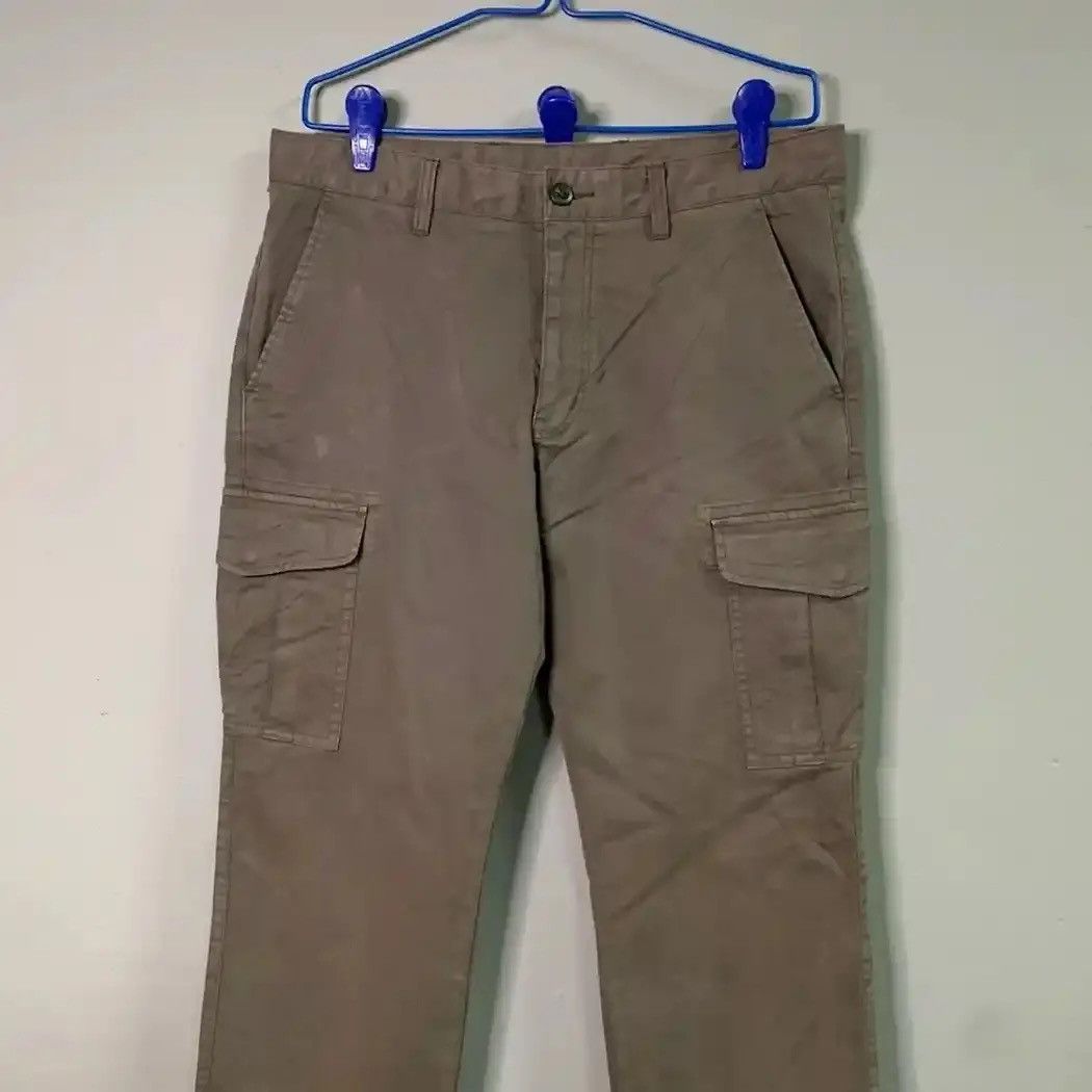 Devilock HEAVY DUTY🔥Japanese Vintage 33x32 Faded Utility Cargo Pants Size US 33 - 2 Thumbnail