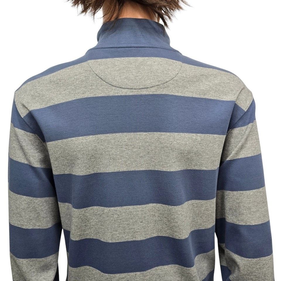 Vineyard Vines VINEYARD VINES Saltwater 1/4 Quarter Zip Sweater L Striped Size US L / EU 52-54 / 3 - 9 Thumbnail