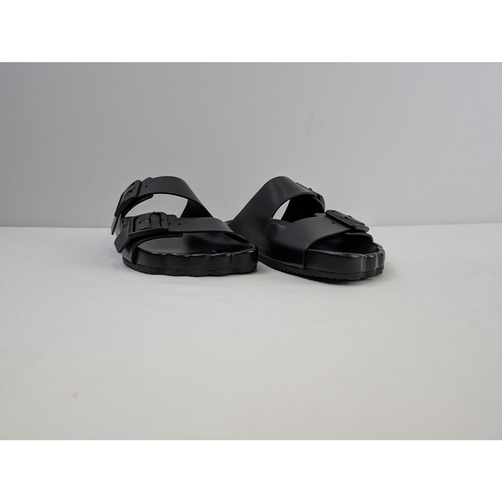 Balenciaga o1rshd1 Matt Calfskin Sunday Sandal Slippers in Black Size US 9 / EU 42 - 5 Thumbnail
