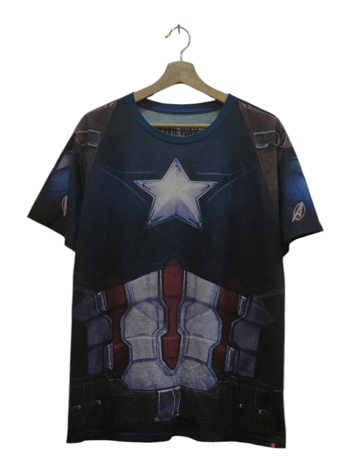 Marvel Comics Captain America Overprint T Shirt Size US L / EU 52-54 / 3 - 1 Thumbnail