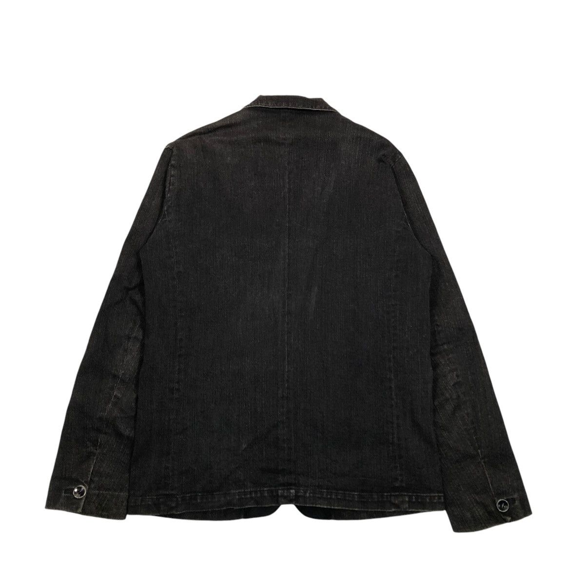 Japanese Brand 🔥VINTAGE CHORE WORK JACKET MONTAGE STRIPED ISSEY MIYAKE Size US M / EU 48-50 / 2 - 2 Thumbnail