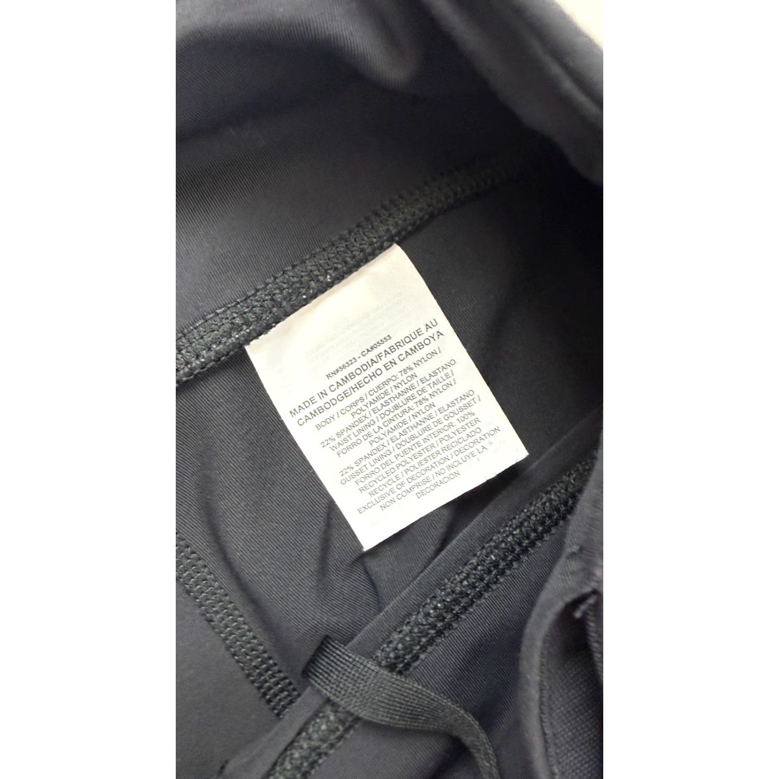 Nike Nike Leggings Womens XS Black Reflective Stripe Running Dri-Fit Size 26" / US 2 / IT 38 - 5 Thumbnail