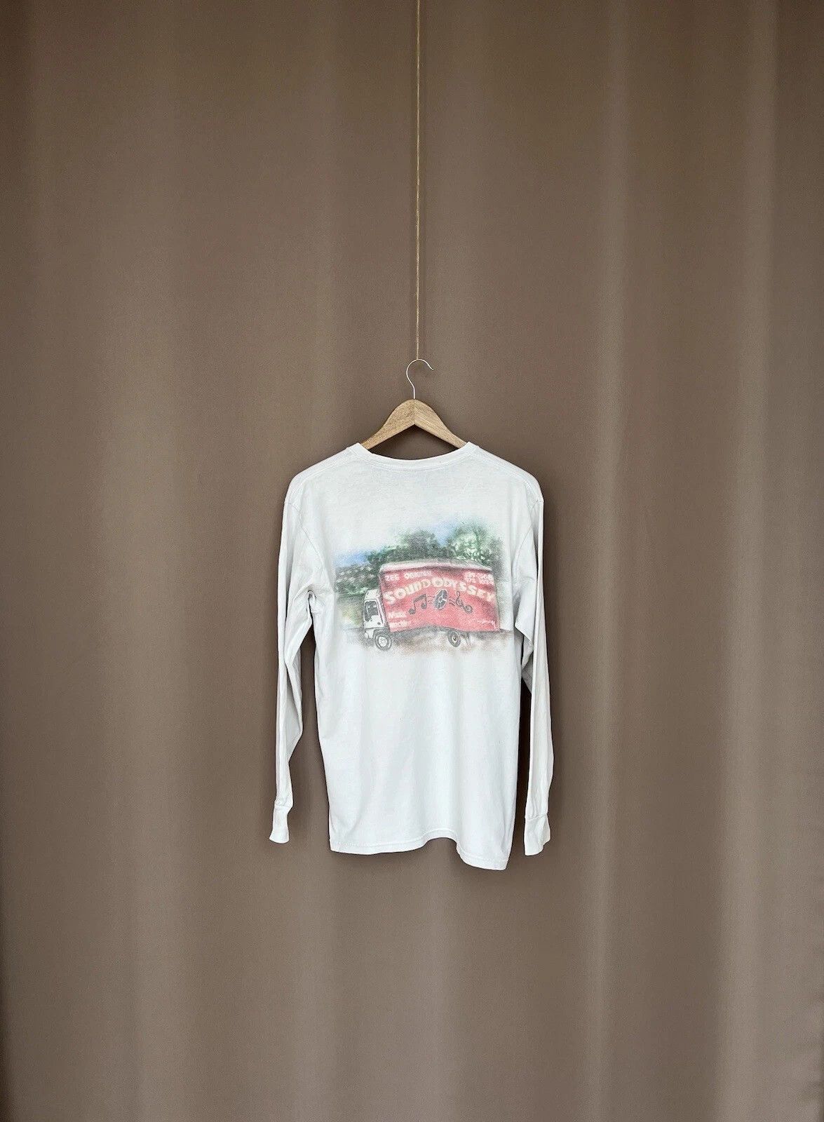 Stussy Stussy Sound Odyssey Long Sleeve Mens Size M Sweatshirt Size US M / EU 48-50 / 2 - 7 Thumbnail