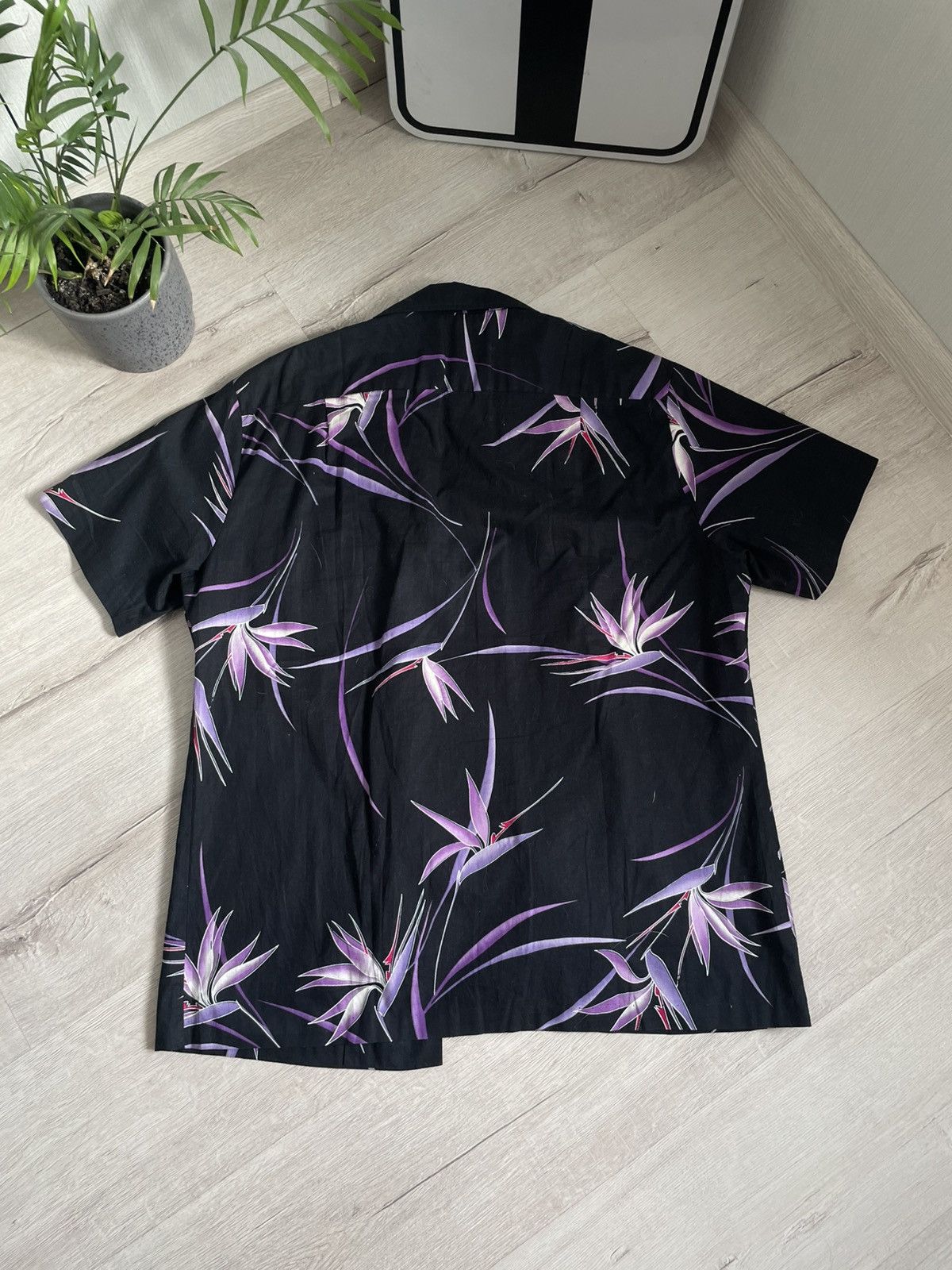 Vintage Vintage Y2k Hawaii Shirt With Flowers Made In USA 2000s Size US L / EU 52-54 / 3 - 10 Thumbnail