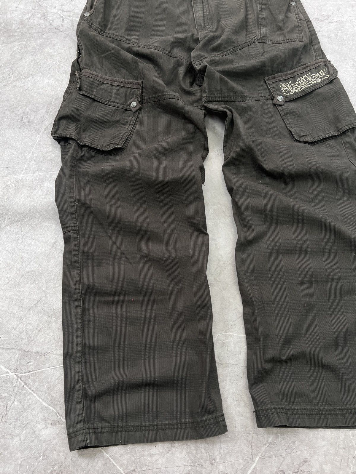 Diesel × No Fear VINTAGE Y2K DIESEL STYLE CARGO NO FEAR rap pants skater Size US 32 / EU 48 - 4 Thumbnail
