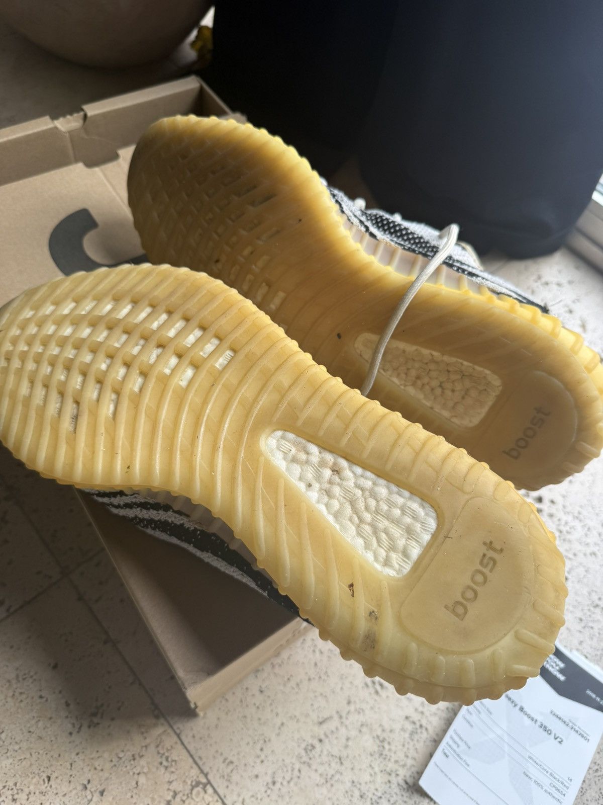 Adidas adidas yeezy boost 350 v2 zebra size 14 w box psperwork Size US 14 / EU 47 - 4 Thumbnail