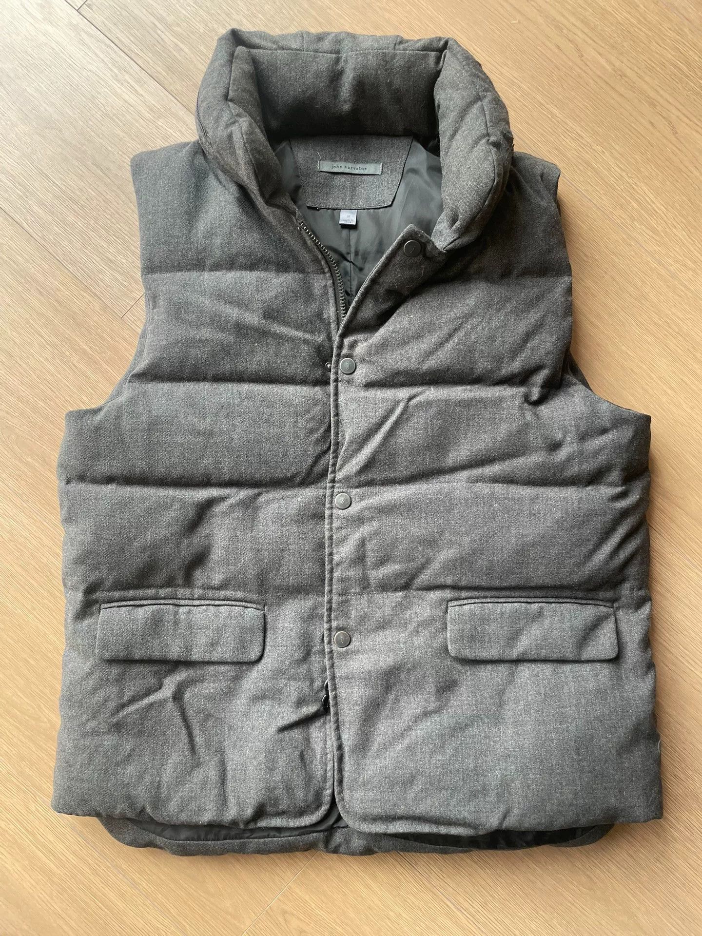 John Varvatos John Varvatos Wool Down Vest Size US M / EU 48-50 / 2 - 1 Thumbnail