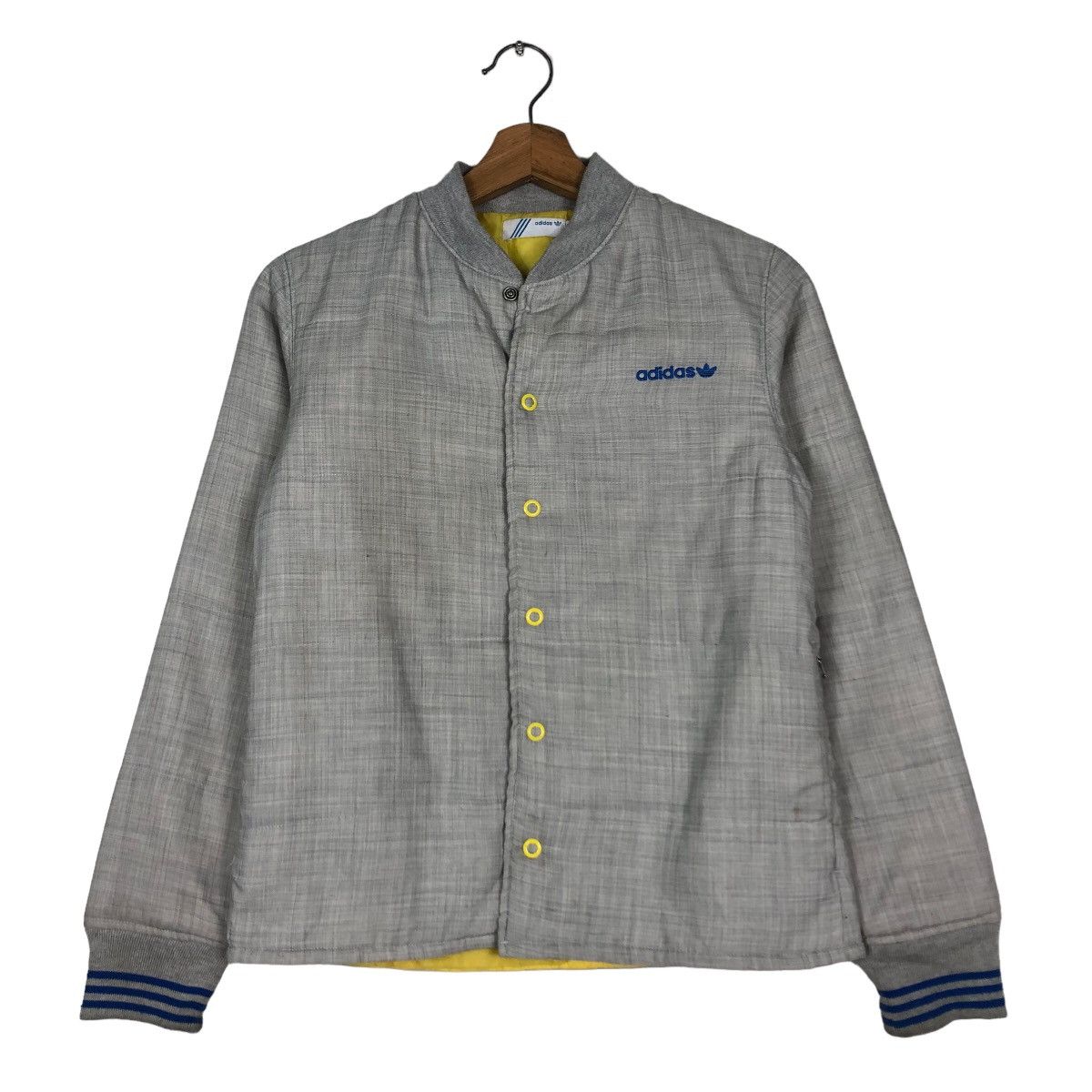 Adidas 🔥Vintage Button Jacket Adidas Size US S / EU 44-46 / 1 - 1 Thumbnail