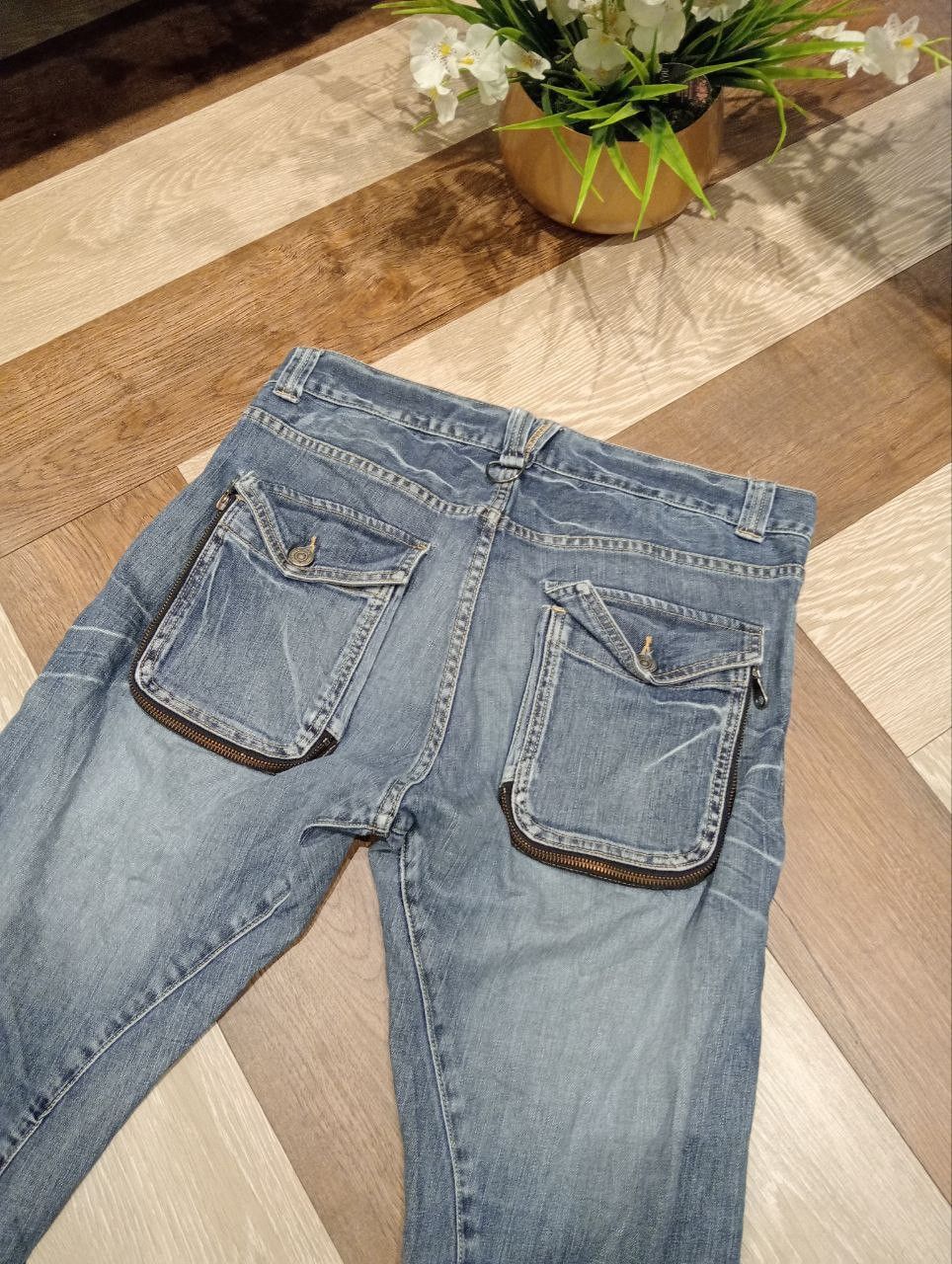 PPFM PPFM JAPAN VINTAGE CURVE JEANS - SIZE M Size US 33 - 10 Thumbnail