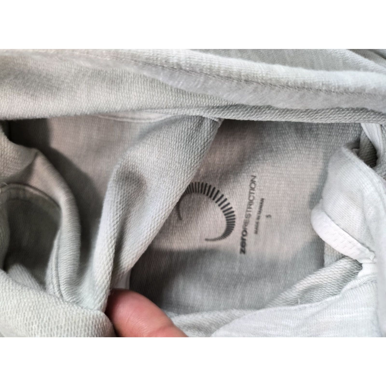 Vintage Zero Restrictions Golf Hoodie Womens Small Gray 1/2 Zip Pullover Pebble Beach Size S / US 4 / IT 40 - 6 Thumbnail