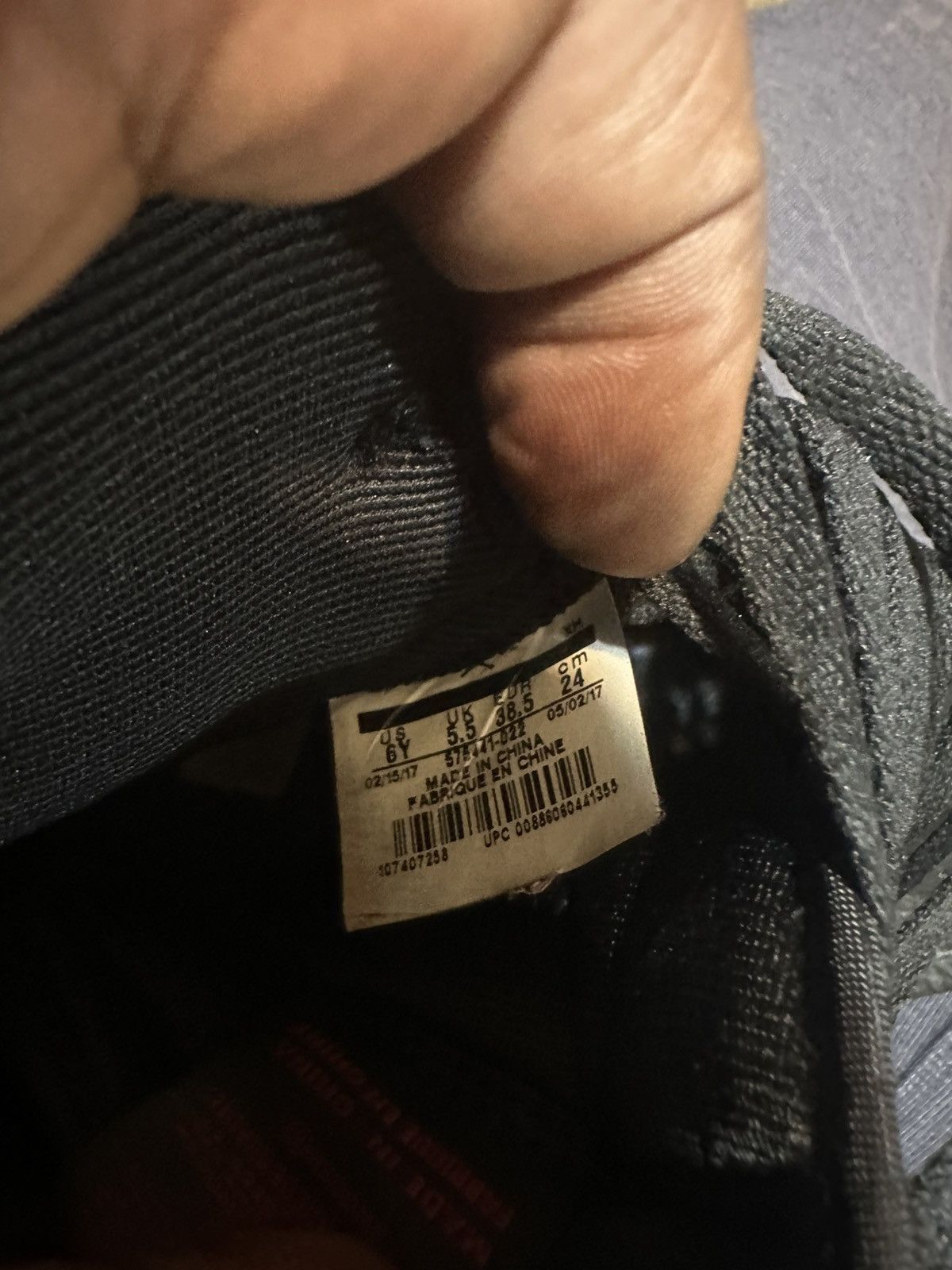 Nike Vintage Nike Air Jordan 1 “triple black” 2017 size 6 Size US 6 / EU 39 - 7 Thumbnail