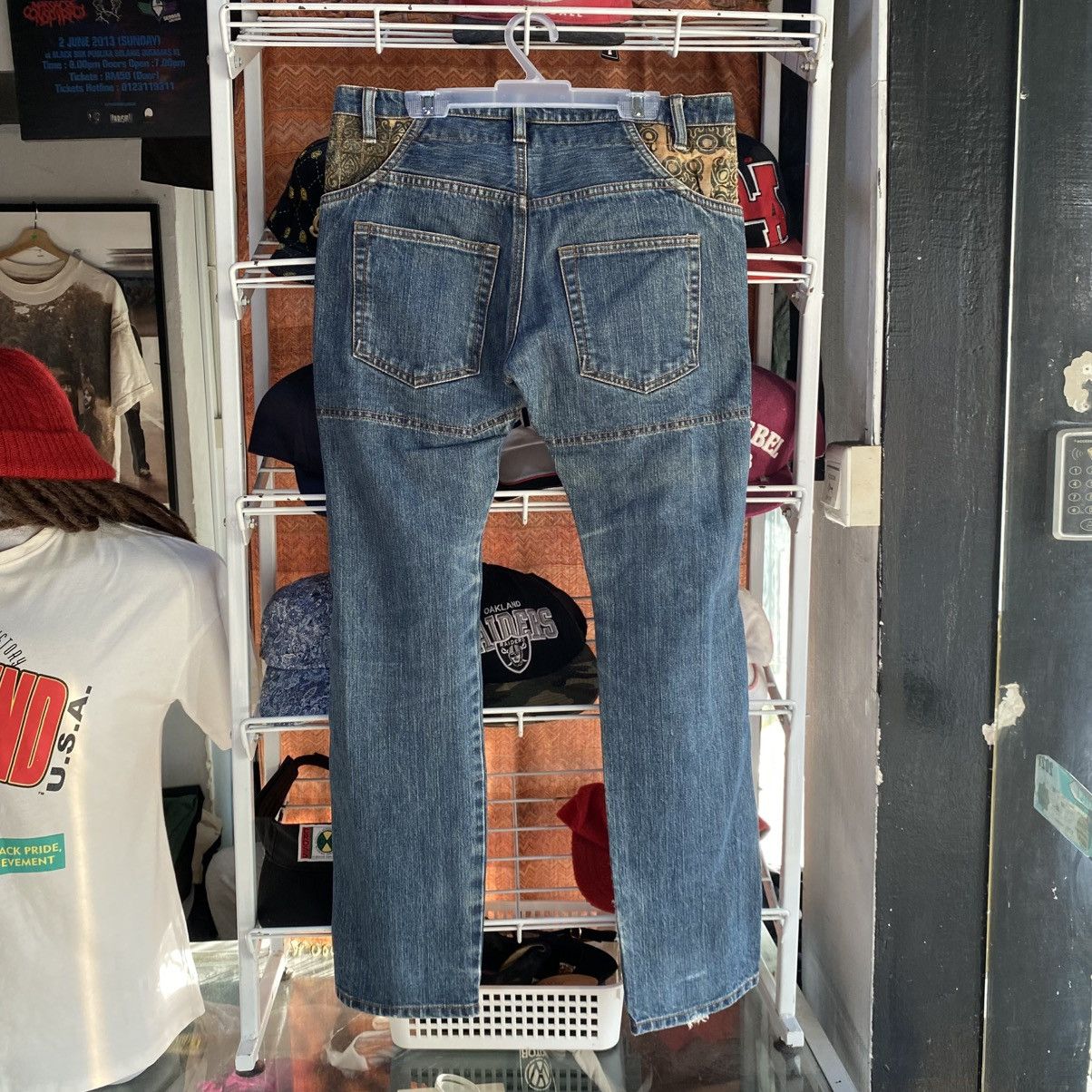 Final Home Final Home Side Button Patchwork Jeans — Rare Japanese Denim Size US 30 / EU 46 - 2 Thumbnail