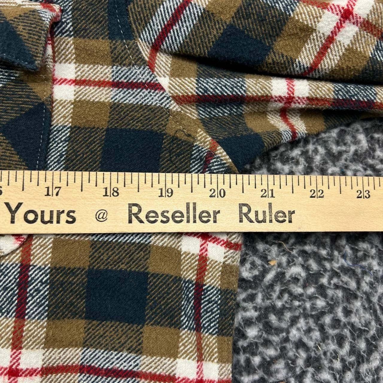 RVCA RVCA Button Up Shirt Men Brown Flannel Plaid Cotton M Size US M / EU 48-50 / 2 - 5 Thumbnail