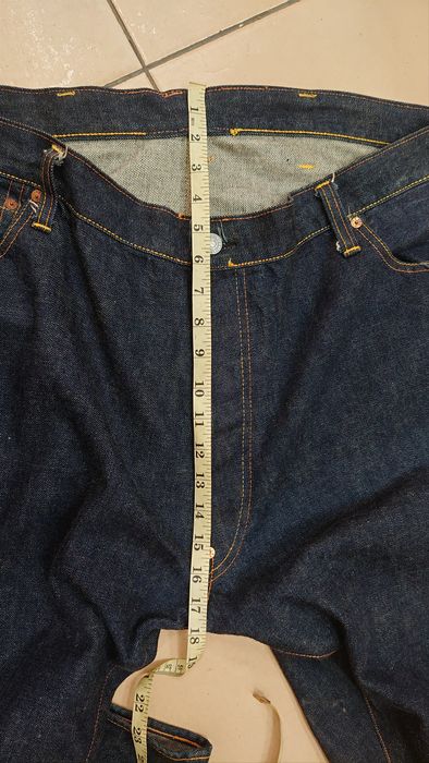 Vintage EVIS NO2 LOT 2501RXX BUTTON FLY SELVADGE JEANS | Grailed