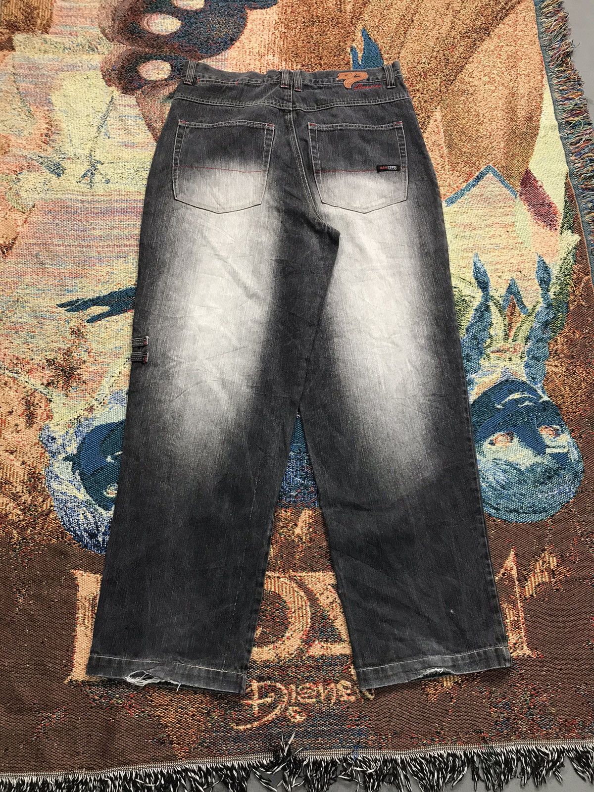 Other Vintage rawblue SpellOut embroidered denim Size US 36 / EU 52 - 2 Thumbnail