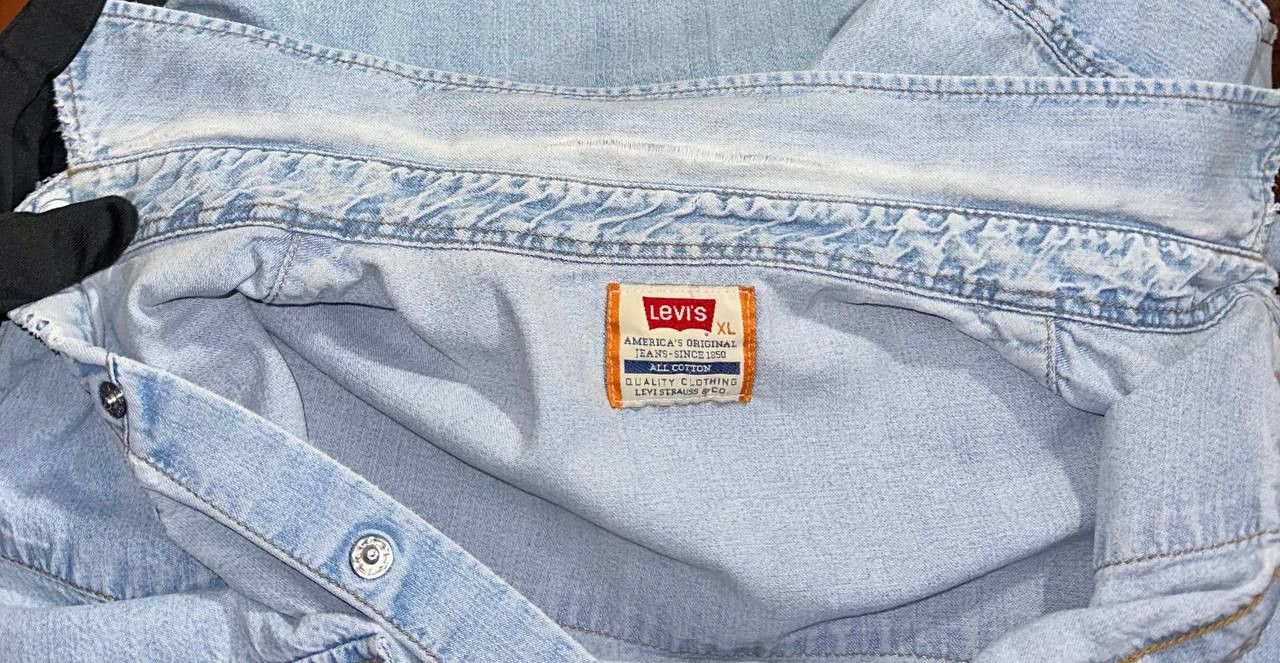 Levi's Levi's vintage Jean Shirt Denim Long Sleeve Blue Size US XL / EU 56 / 4 - 5 Thumbnail