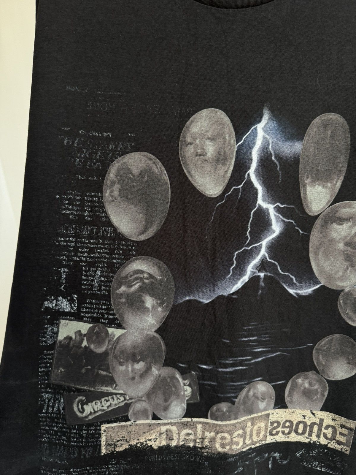 Travis Scott Travis Scott Utopia Circus Maximus Delresto Echoes tour tee Size US L / EU 52-54 / 3 - 5 Thumbnail