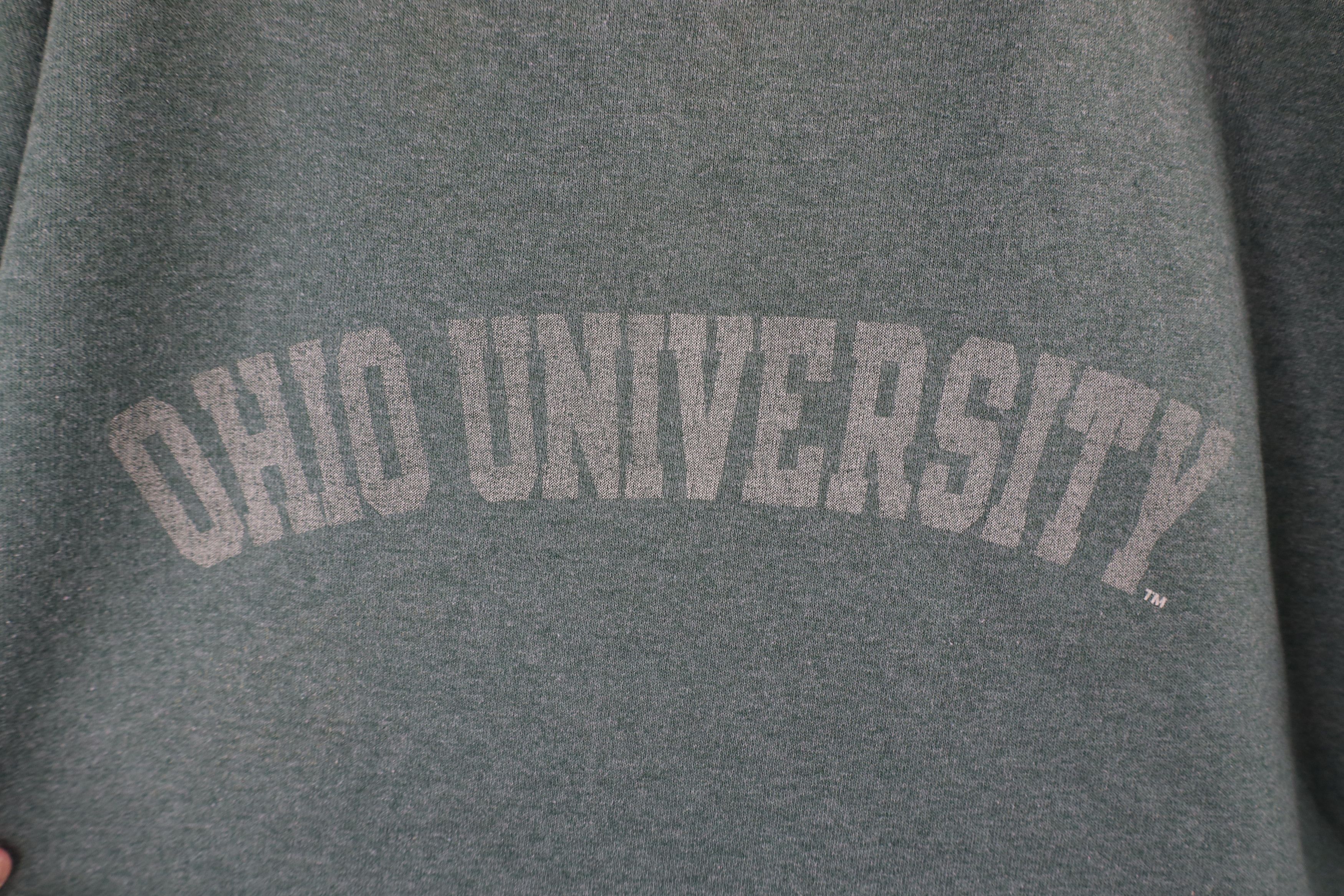 Champion × Vintage Vintage 90s Champion Ohio University Crewneck Sweatshirt Size US XL / EU 56 / 4 - 5 Thumbnail
