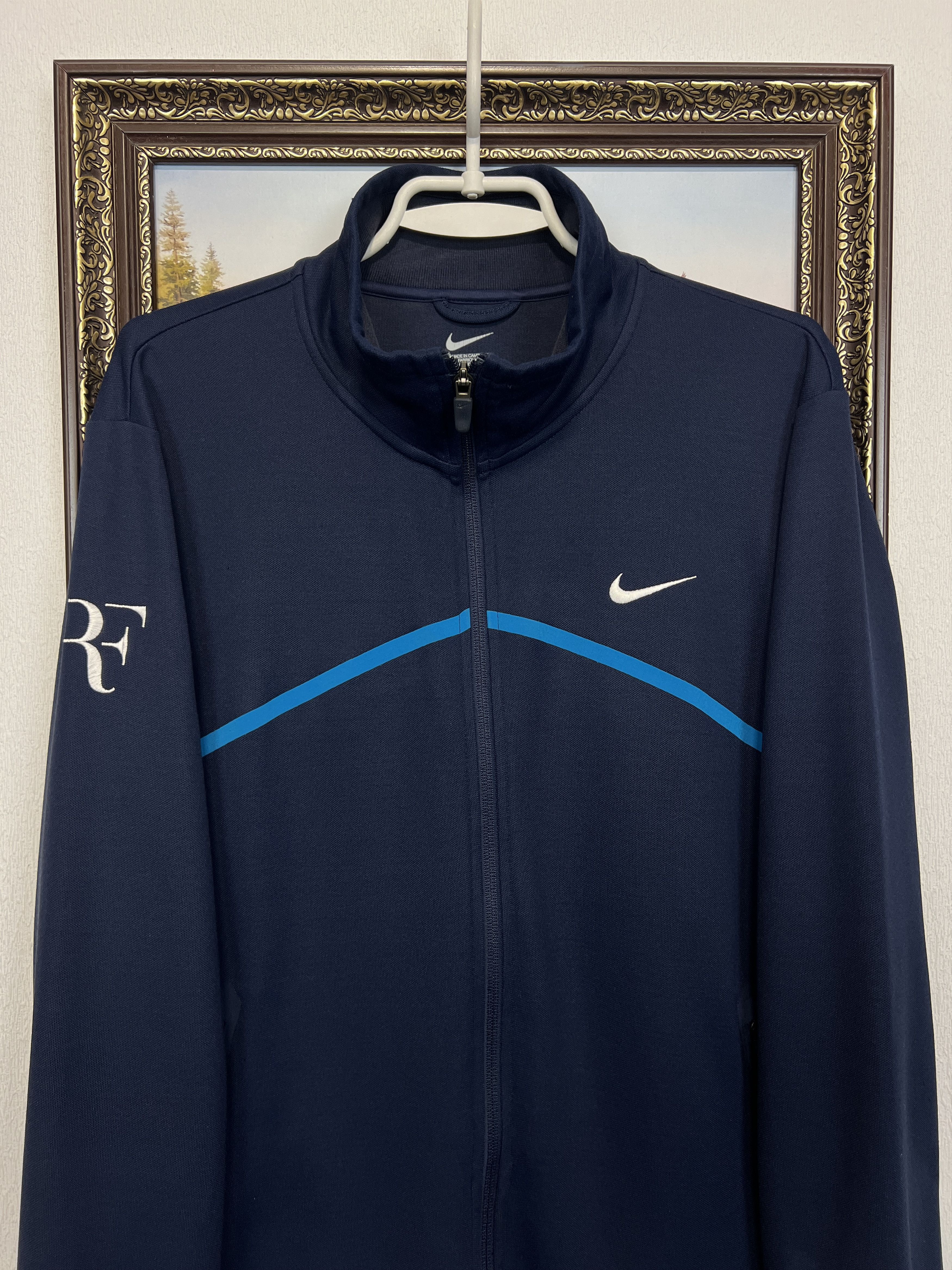 Nike Roger Federer RF 2011 ATP Finals Tennis Jacket Track Top Size US M / EU 48-50 / 2 - 2 Thumbnail