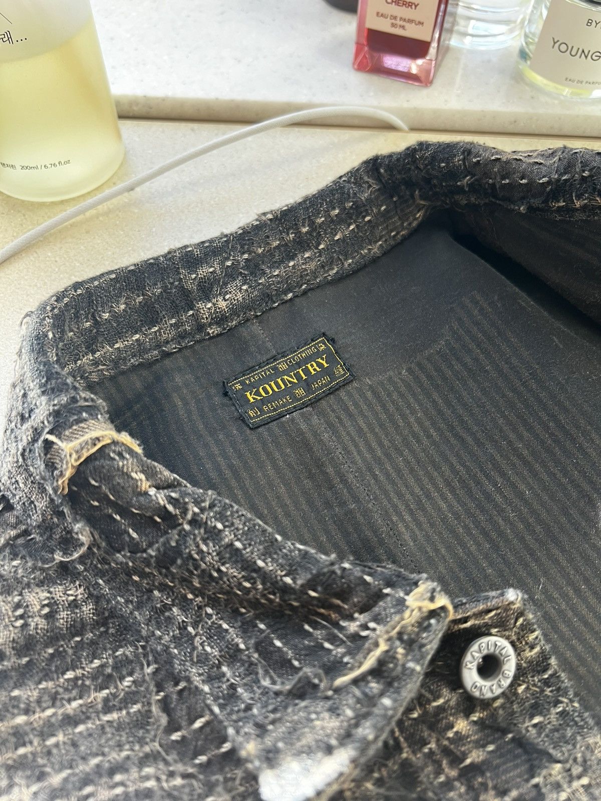 Kapital Black Tea-Core Boro Spring 1st Jacket Size US L / EU 52-54 / 3 - 6 Thumbnail