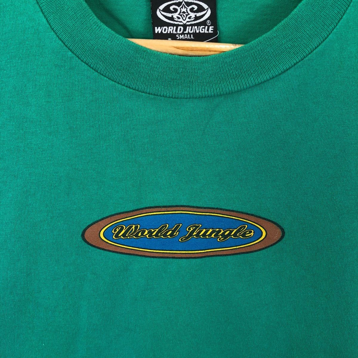 Vintage Vintage 90s WORLD JUNGLE Skateboard Surf Size S Size US S / EU 44-46 / 1 - 5 Thumbnail