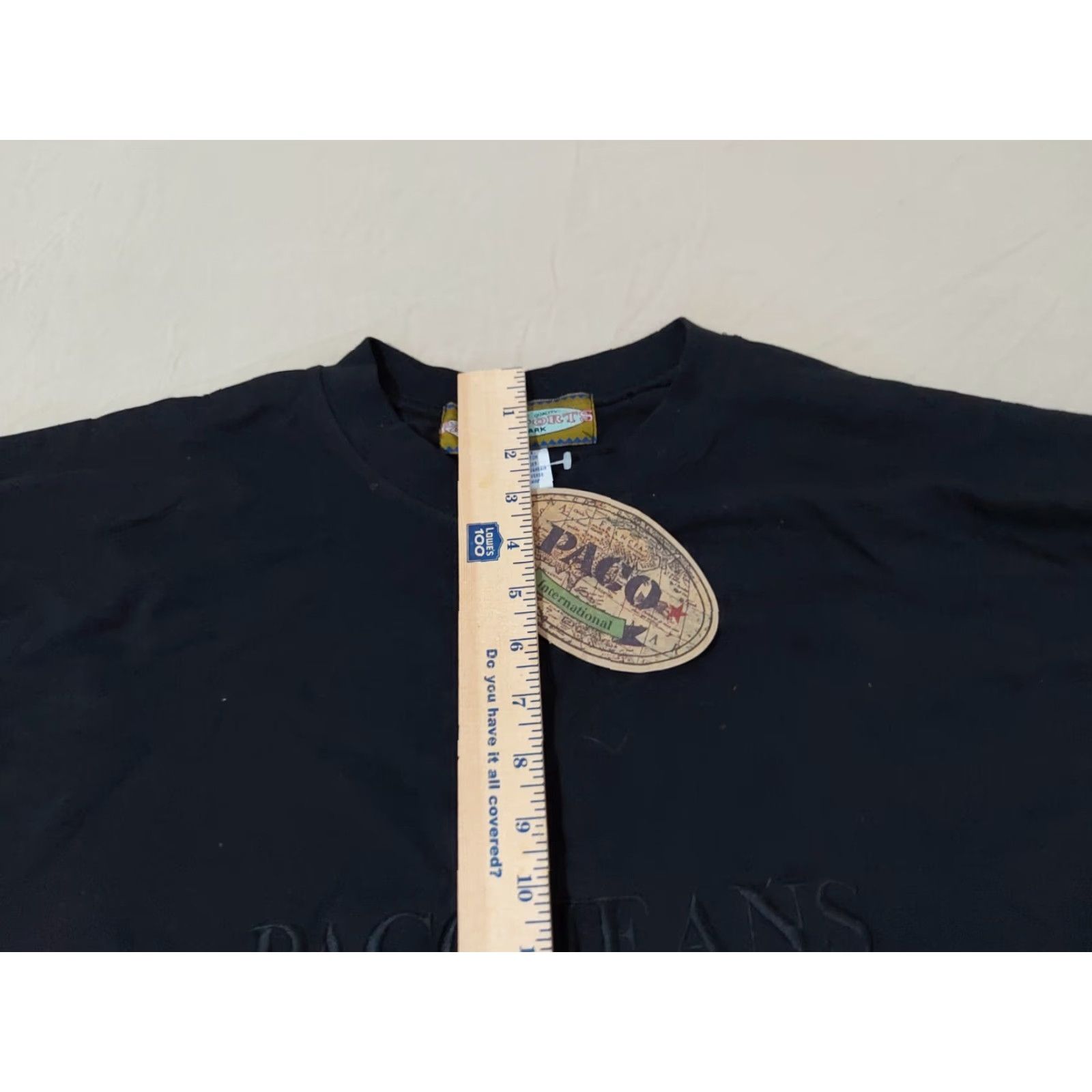 Vintage PACO Jeans Shirt Mens 2XL XXL Black Cotton Long Sleeve Size US XXL / EU 58 / 5 - 6 Thumbnail