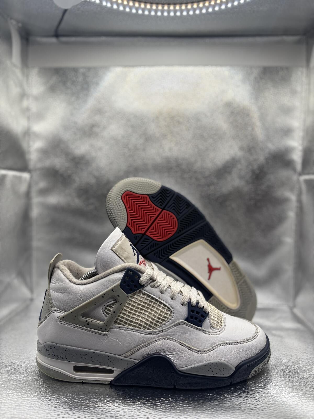Jordan Brand Air Jordan 4 midnight navy Size US 8.5 / EU 41-42 - 1 Thumbnail