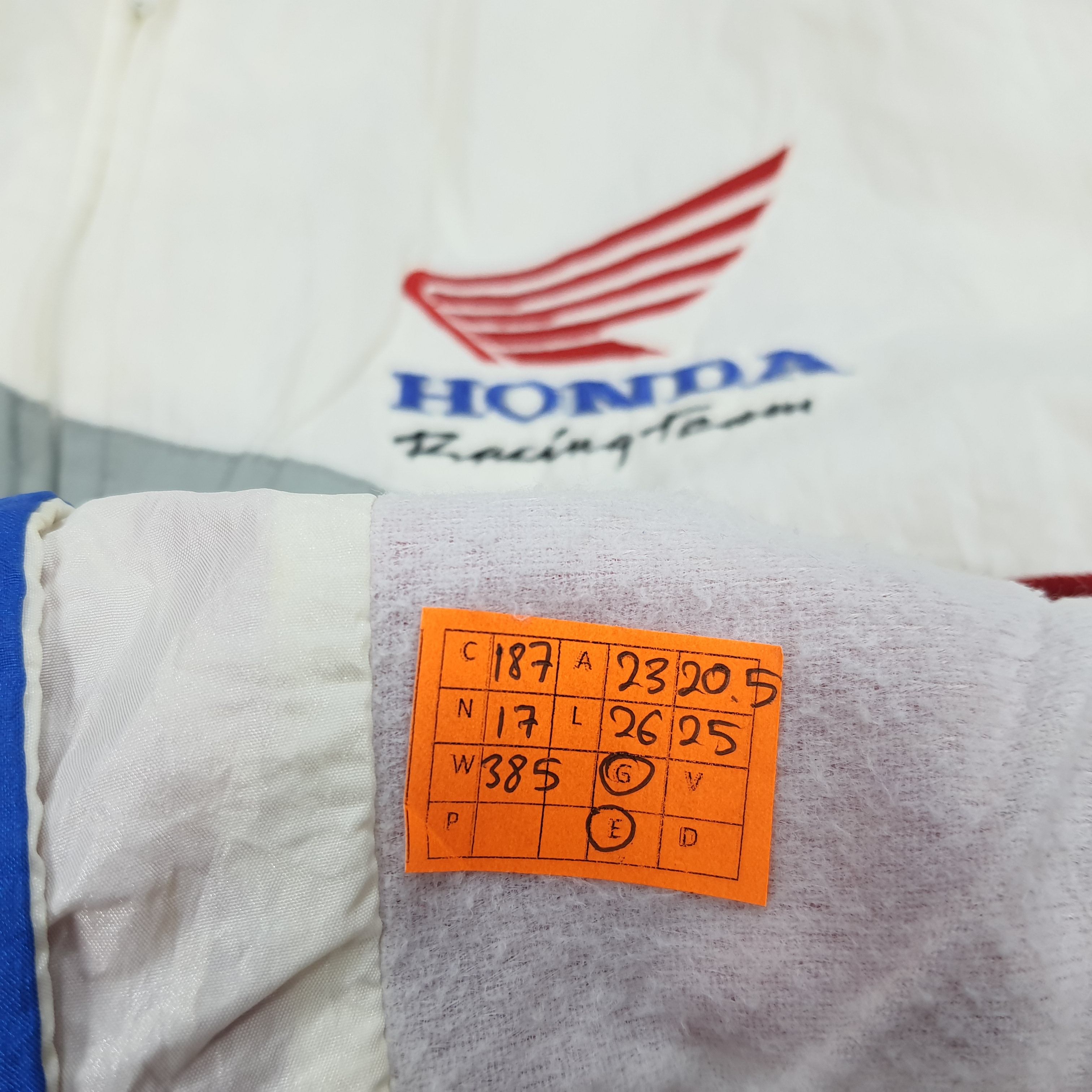 Honda × Vintage Vintage Official HONDA Racing Team 90s Jacket Size US L / EU 52-54 / 3 - 10 Thumbnail