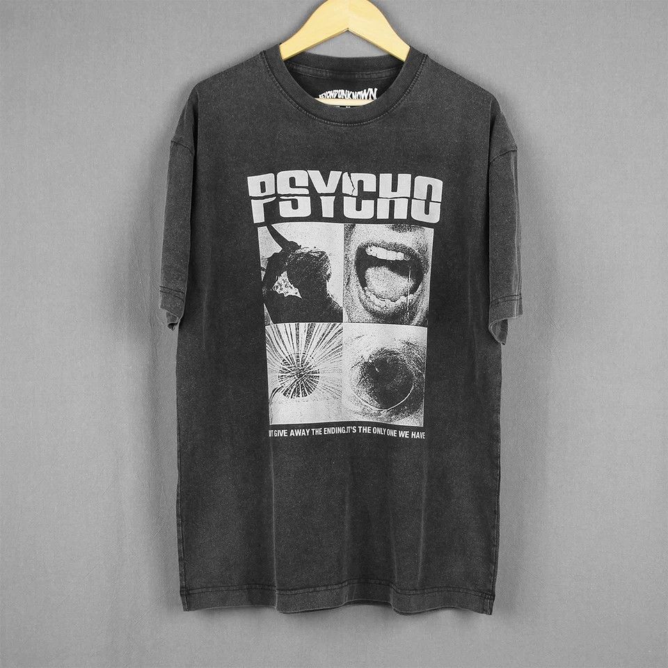 Japanese Brand Alfred Hitchcock Psycho Horror T-shirt Size US M / EU 48-50 / 2 - 1 Thumbnail