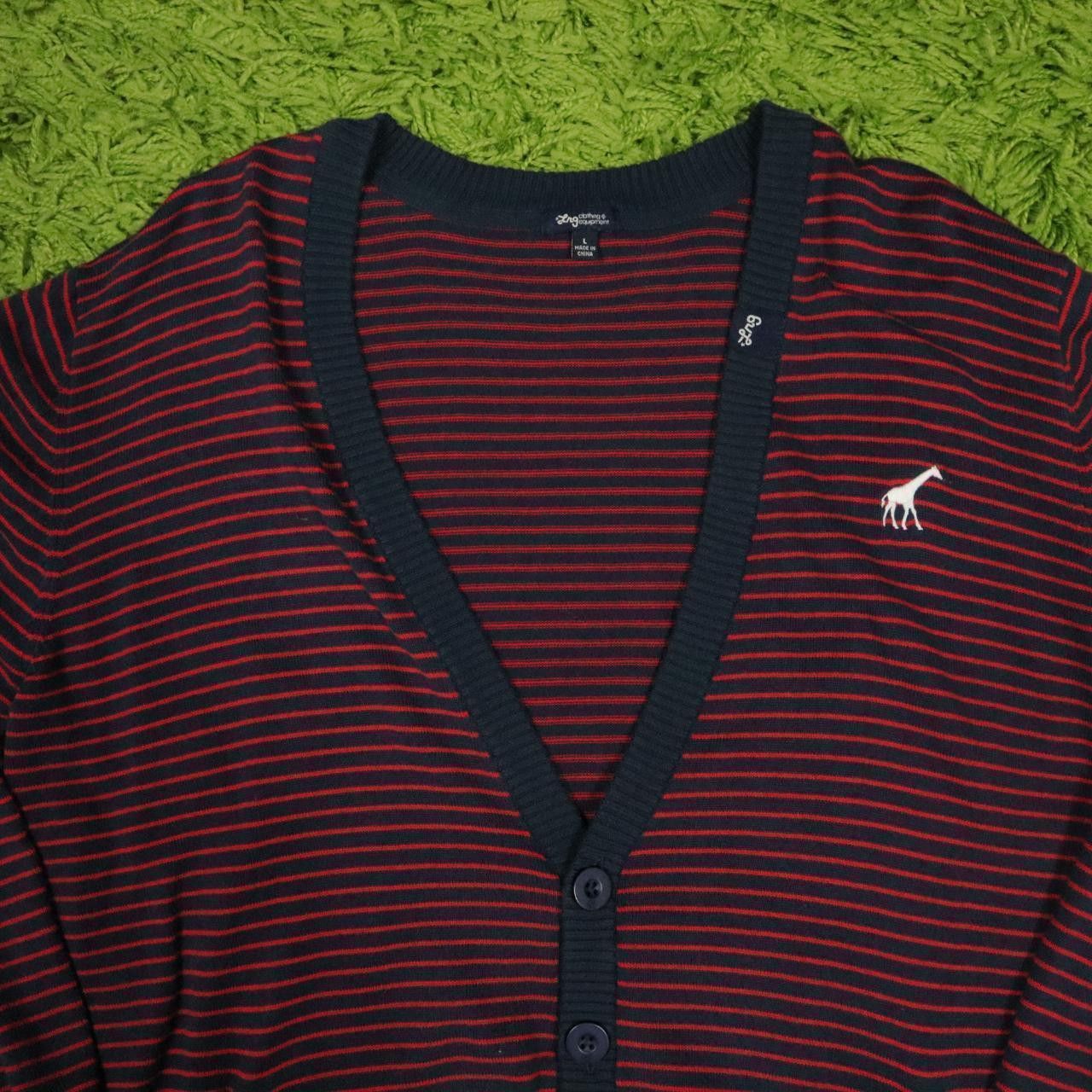 LRG Vintage LRG Striped Scene Cardigan Sweater Size US L / EU 52-54 / 3 - 2 Thumbnail