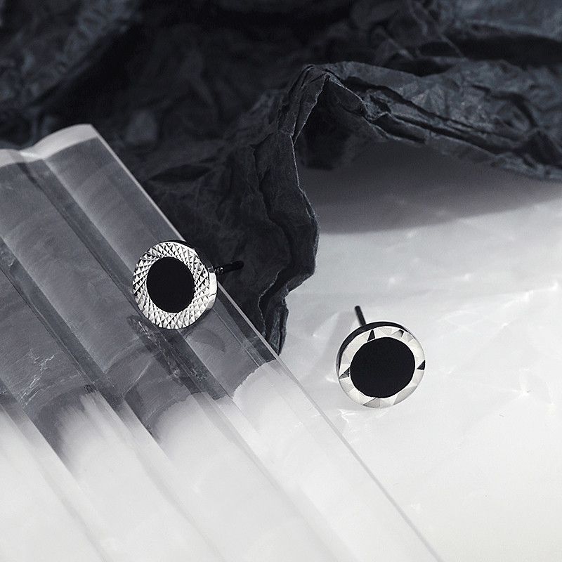 Jewelry × Sterling Silver Rome One pairs Rare Earrings Gothic Punk Chrome Jewelry Size ONE SIZE - 2 Thumbnail