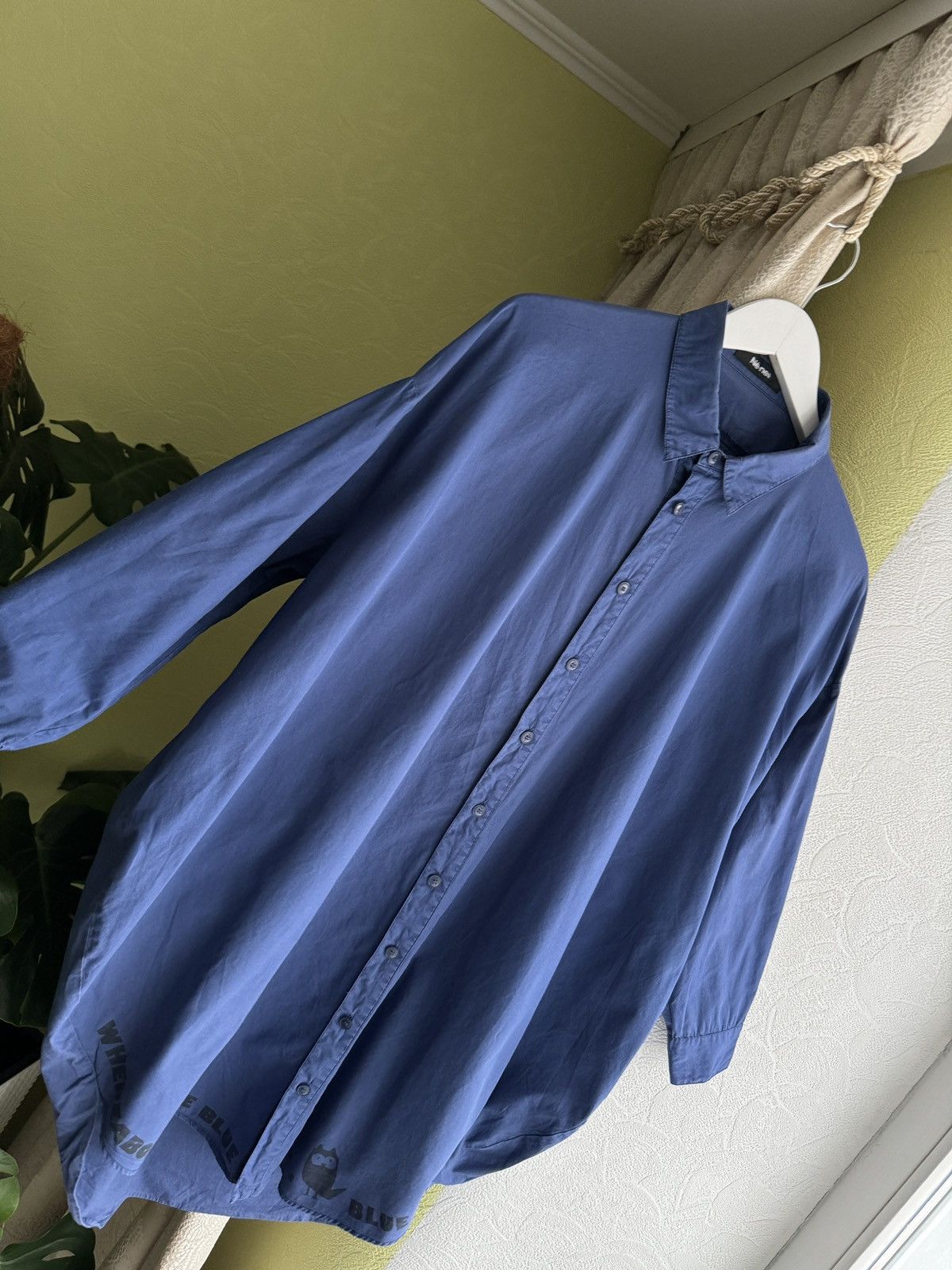Ne-Net Vintage Ne-Net Issey Miyake Oversized Shirt Button Up Size US M / EU 48-50 / 2 - 4 Thumbnail