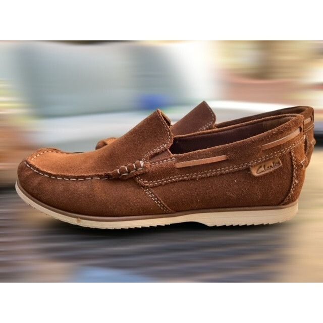 Clarks Best Clarks Collection Men's Tan Boat Shoes Extreme Comfort Size US 10 / EU 43 - 6 Thumbnail